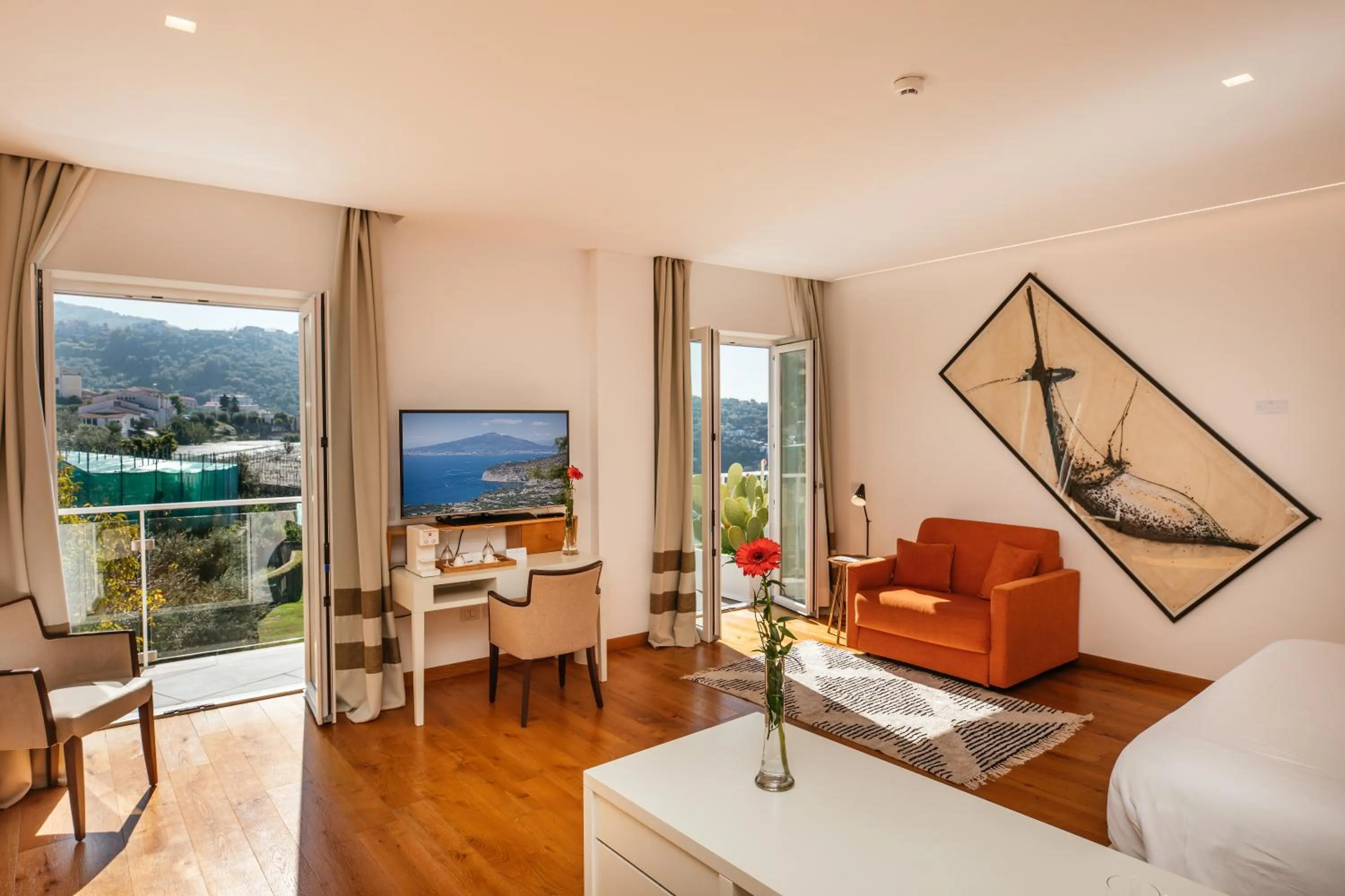 Natural landscape in Villa Fiorella Art Hotel