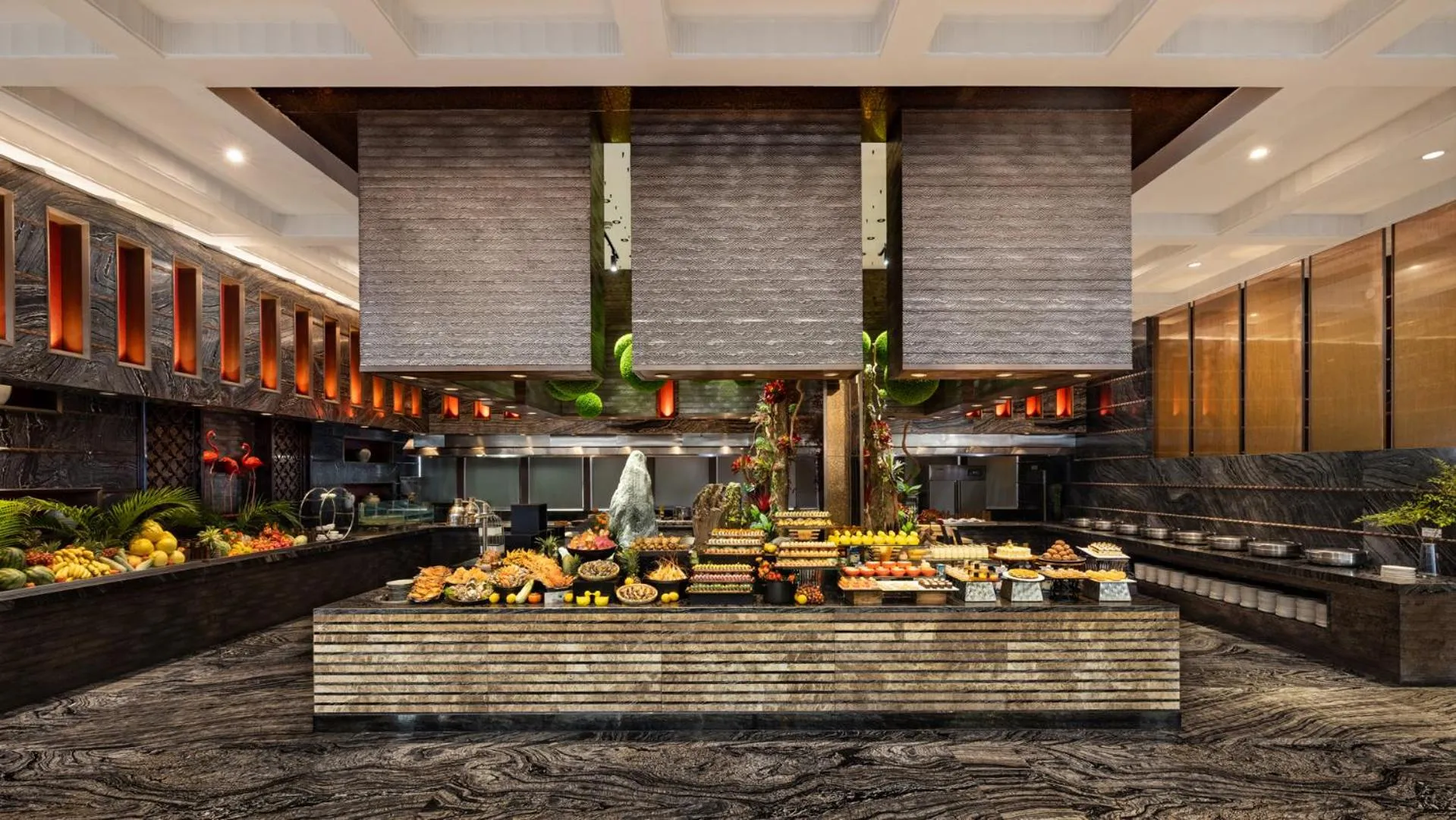 Restaurant/places to eat in Kasion International Hotel Yiwu