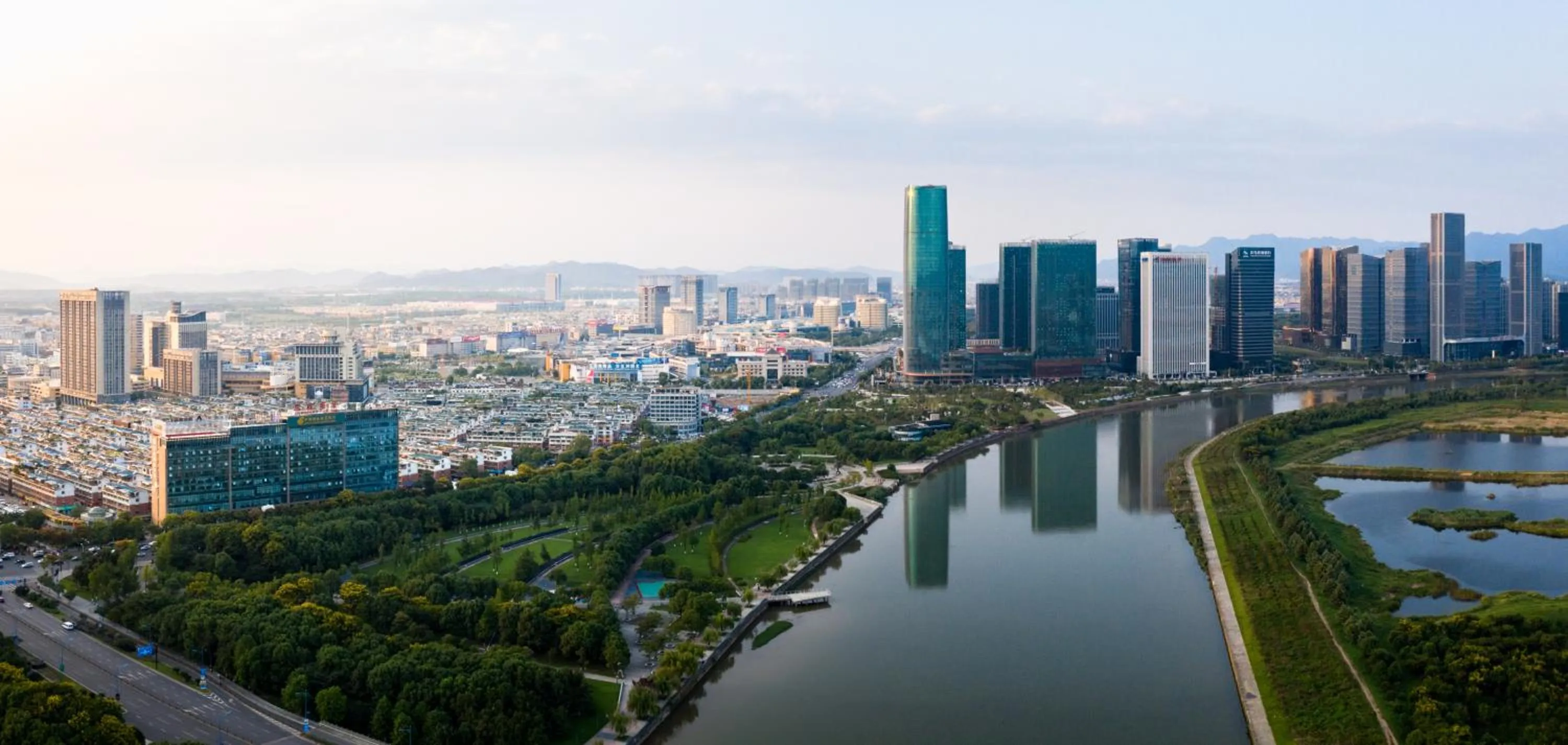 City view in Kasion International Hotel Yiwu