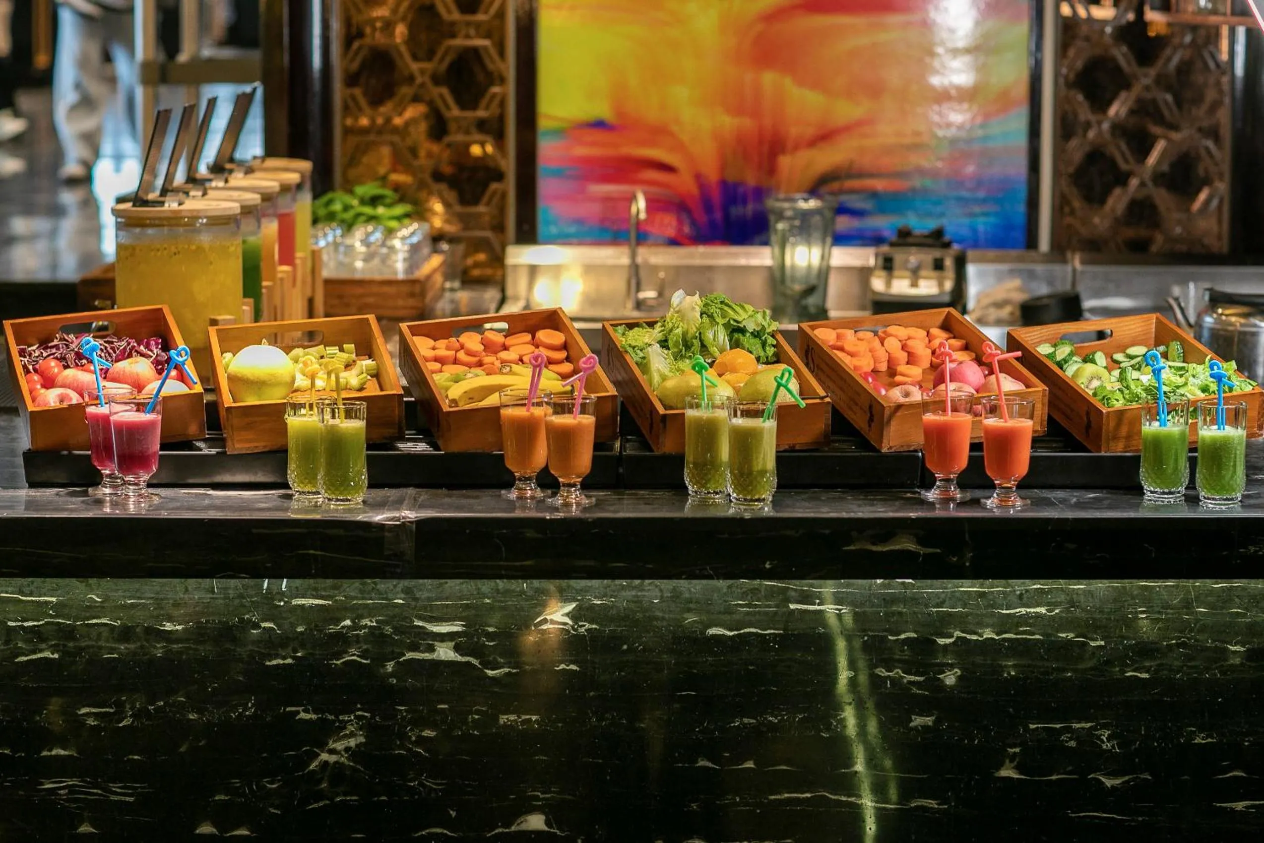 Restaurant/places to eat in Kasion International Hotel Yiwu