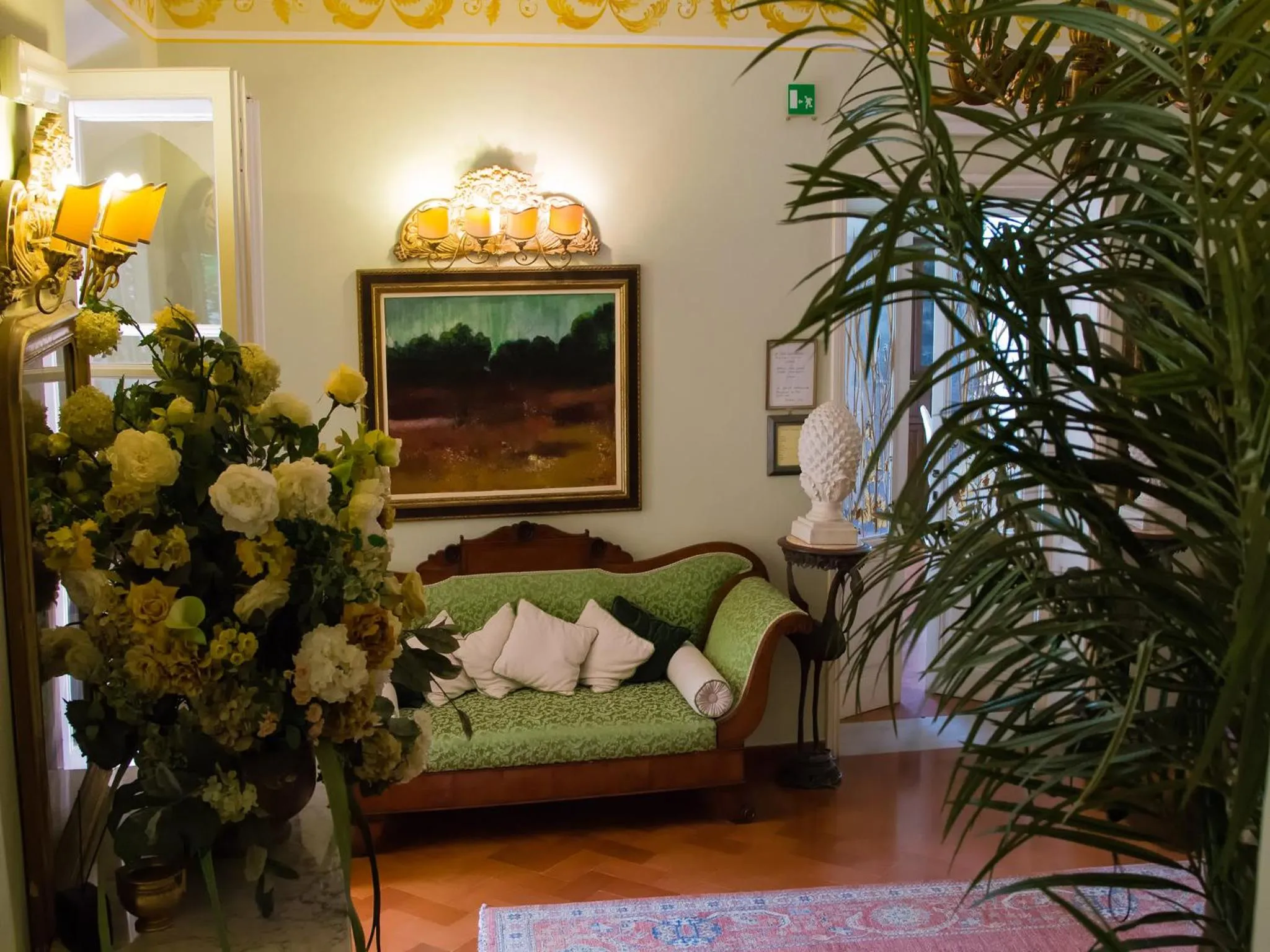 Lobby or reception in Hotel Villa Maremonti