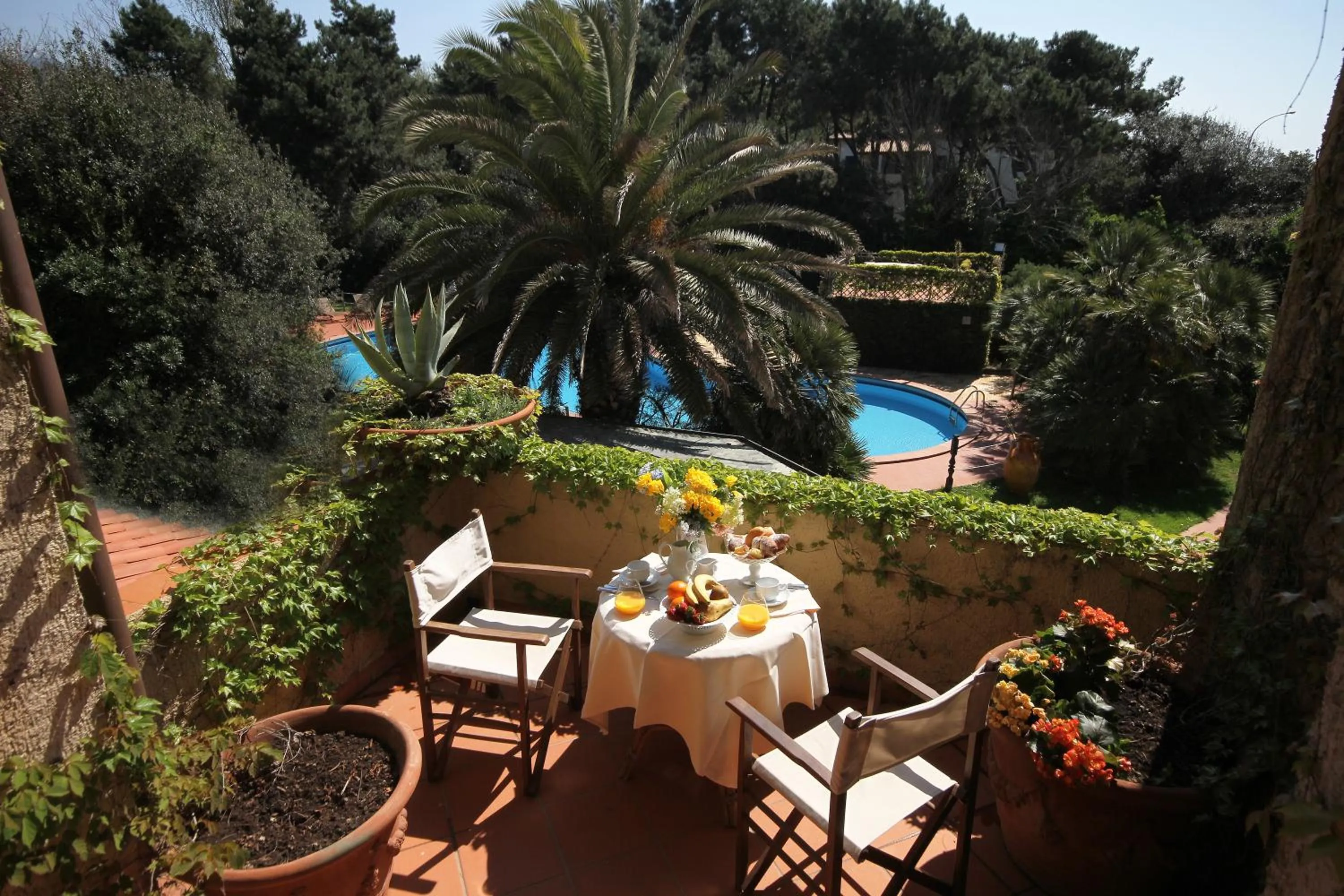 Balcony/Terrace in Hotel Villa Maremonti