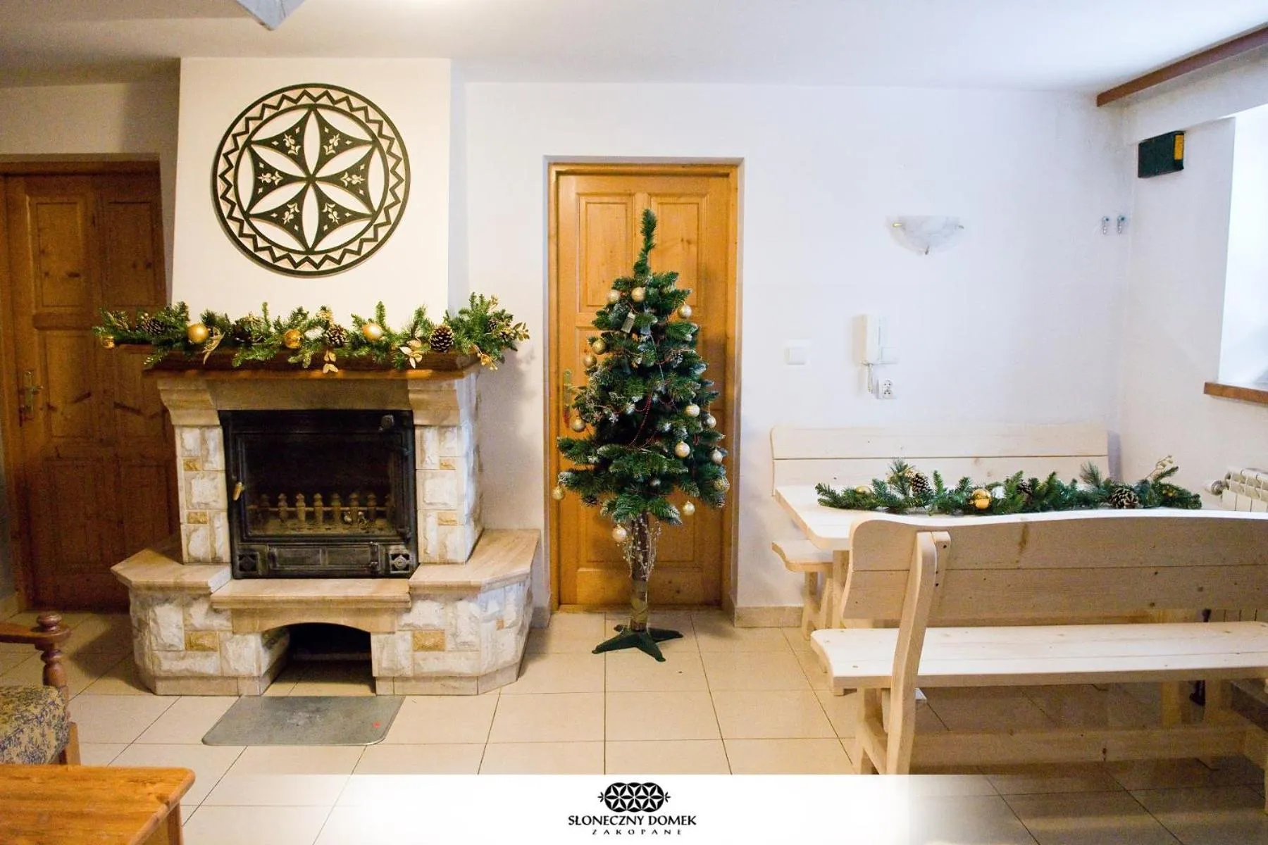 Dining area in Słoneczny Domek