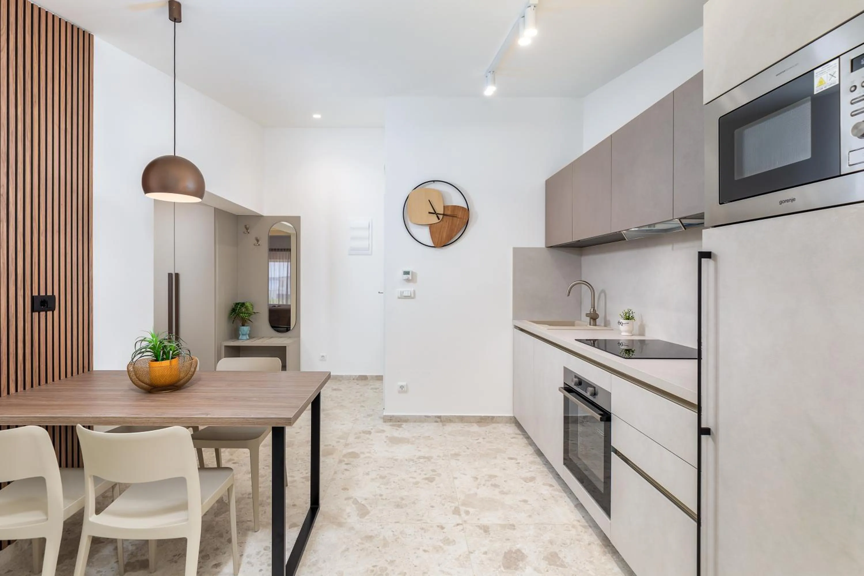 Kitchen or kitchenette in Apartments Villa Nina