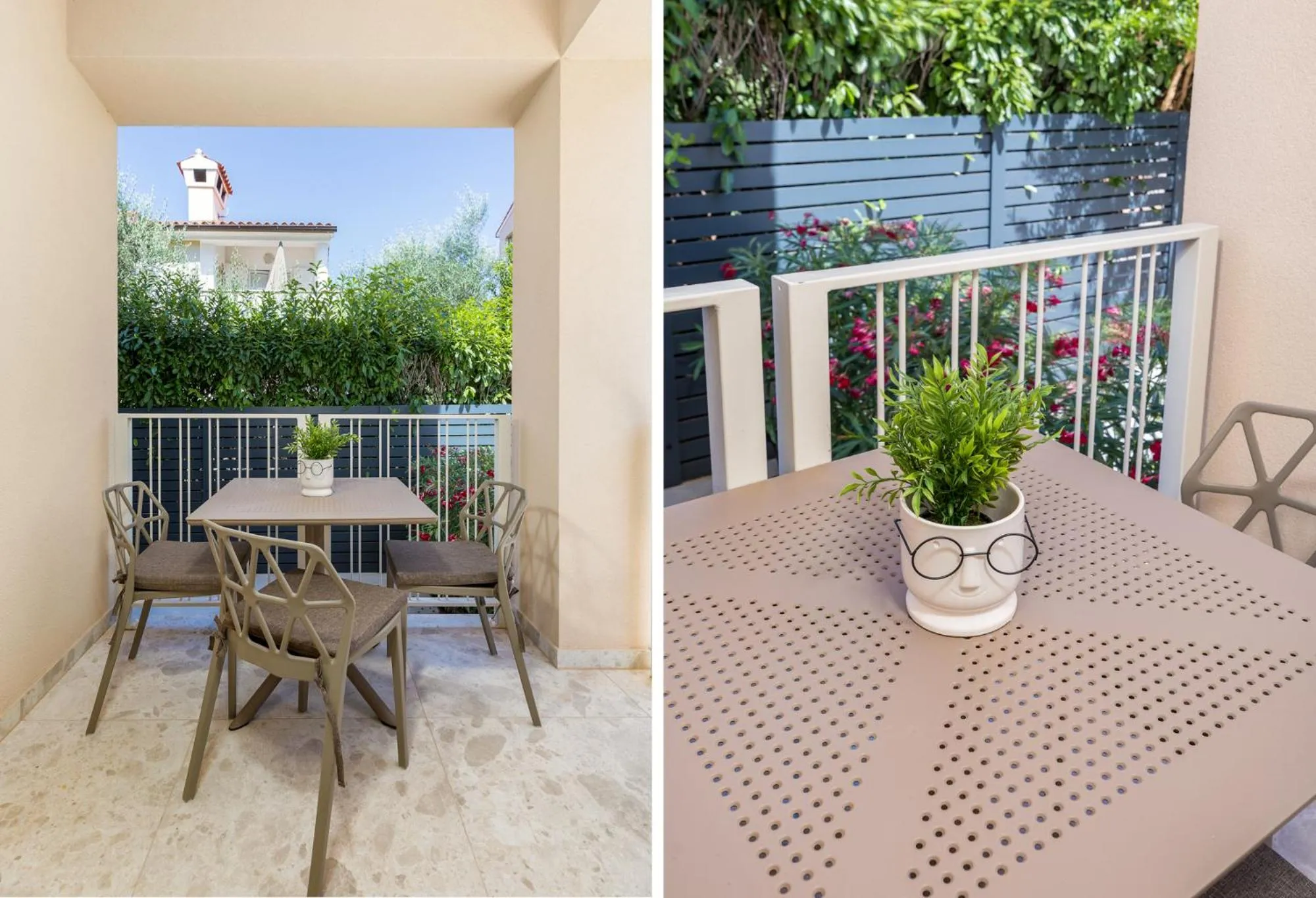 Balcony/Terrace in Apartments Villa Nina