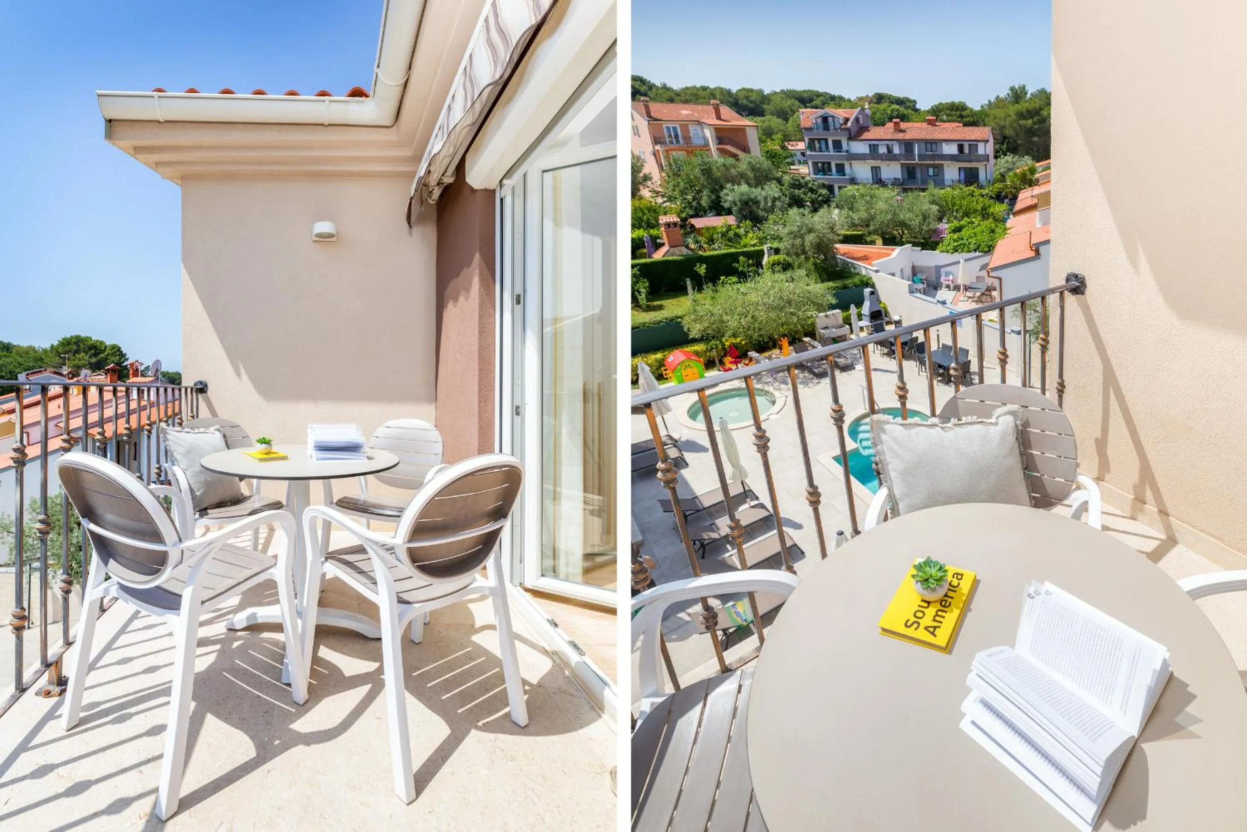 Balcony/Terrace in Apartments Villa Nina