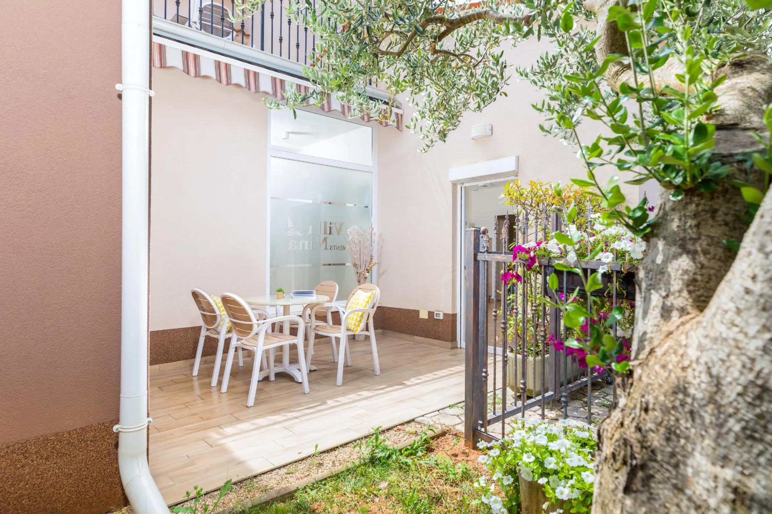 Balcony/Terrace in Apartments Villa Nina