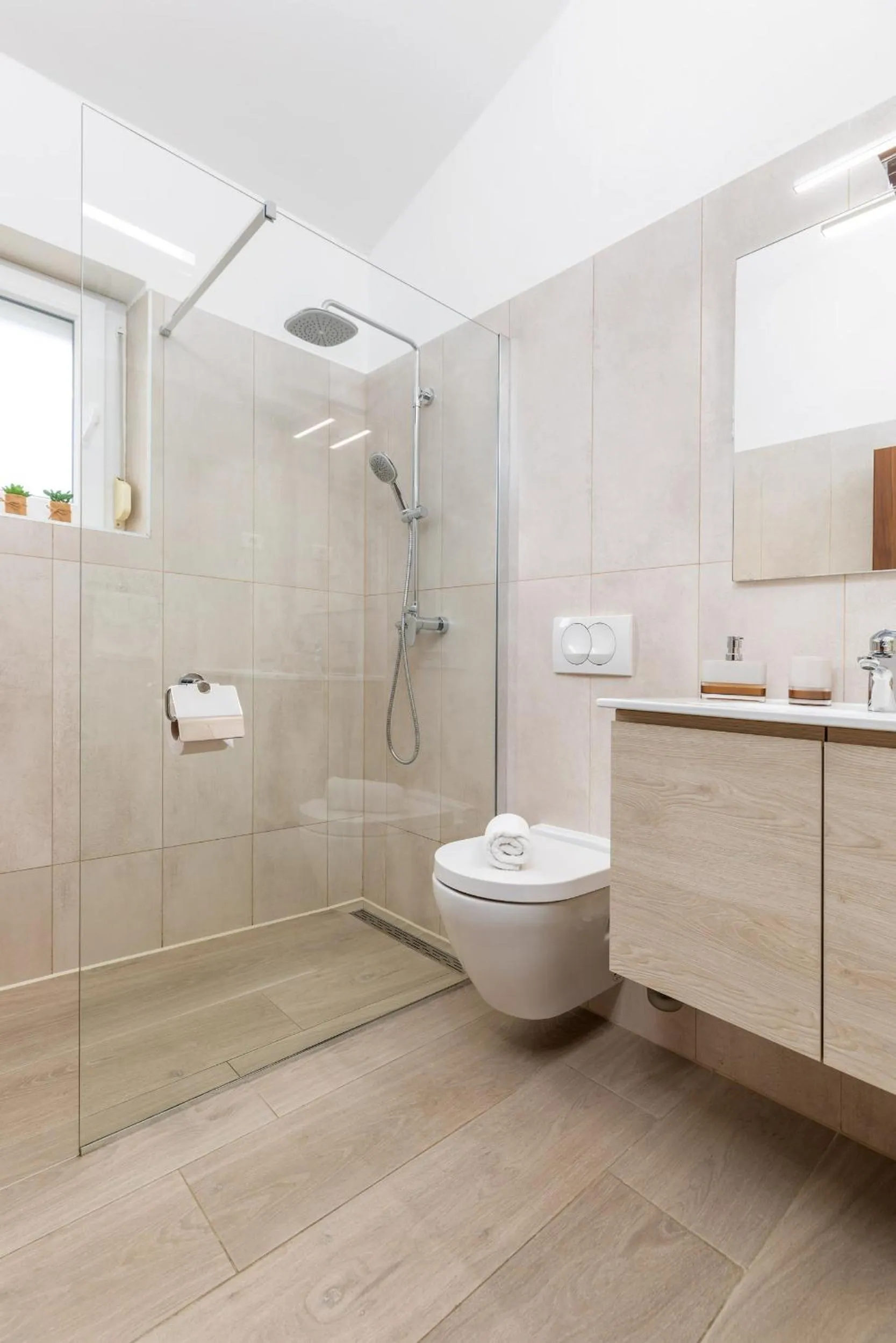 Shower in Apartments Villa Nina