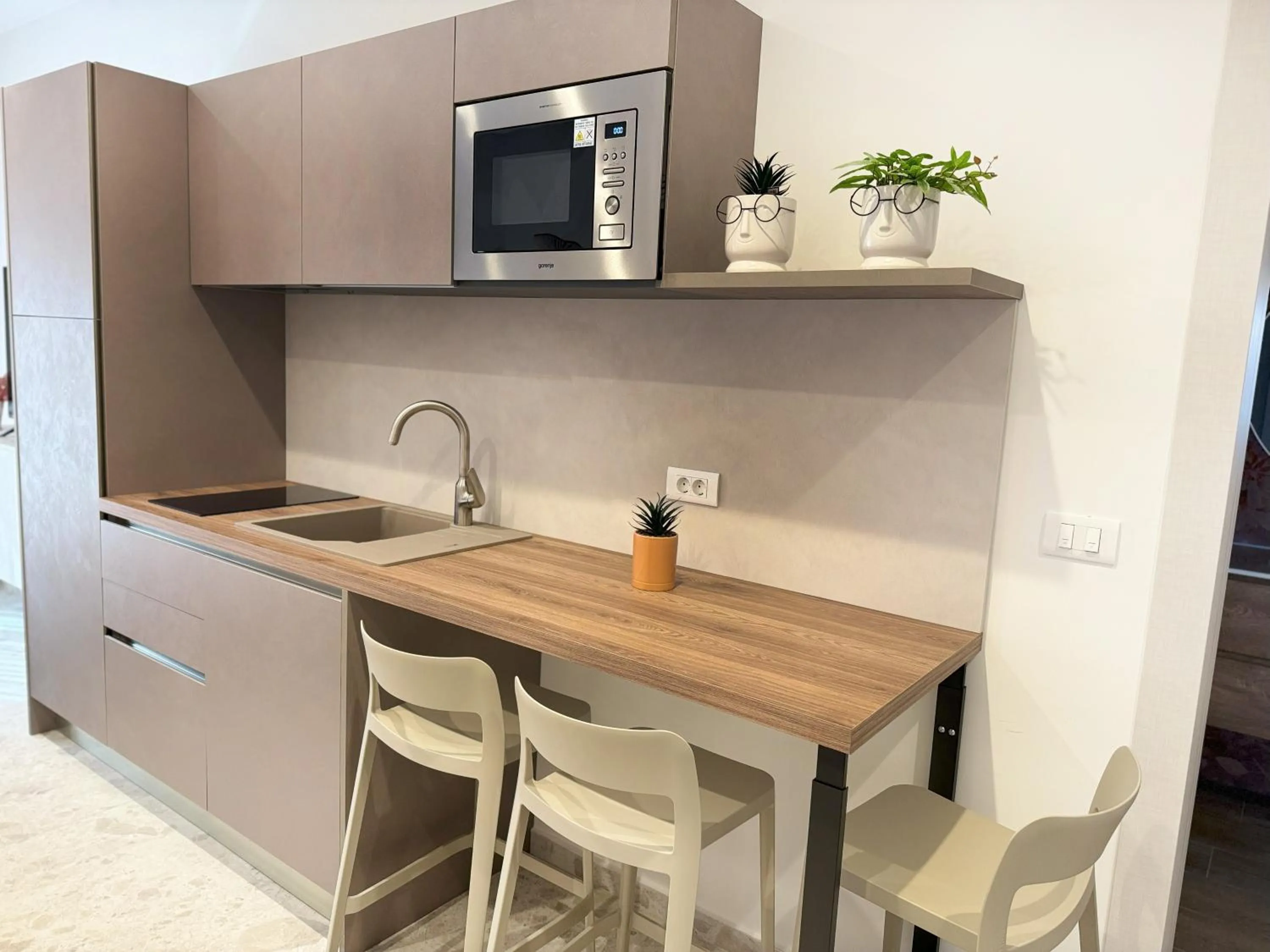 Kitchen or kitchenette in Apartments Villa Nina