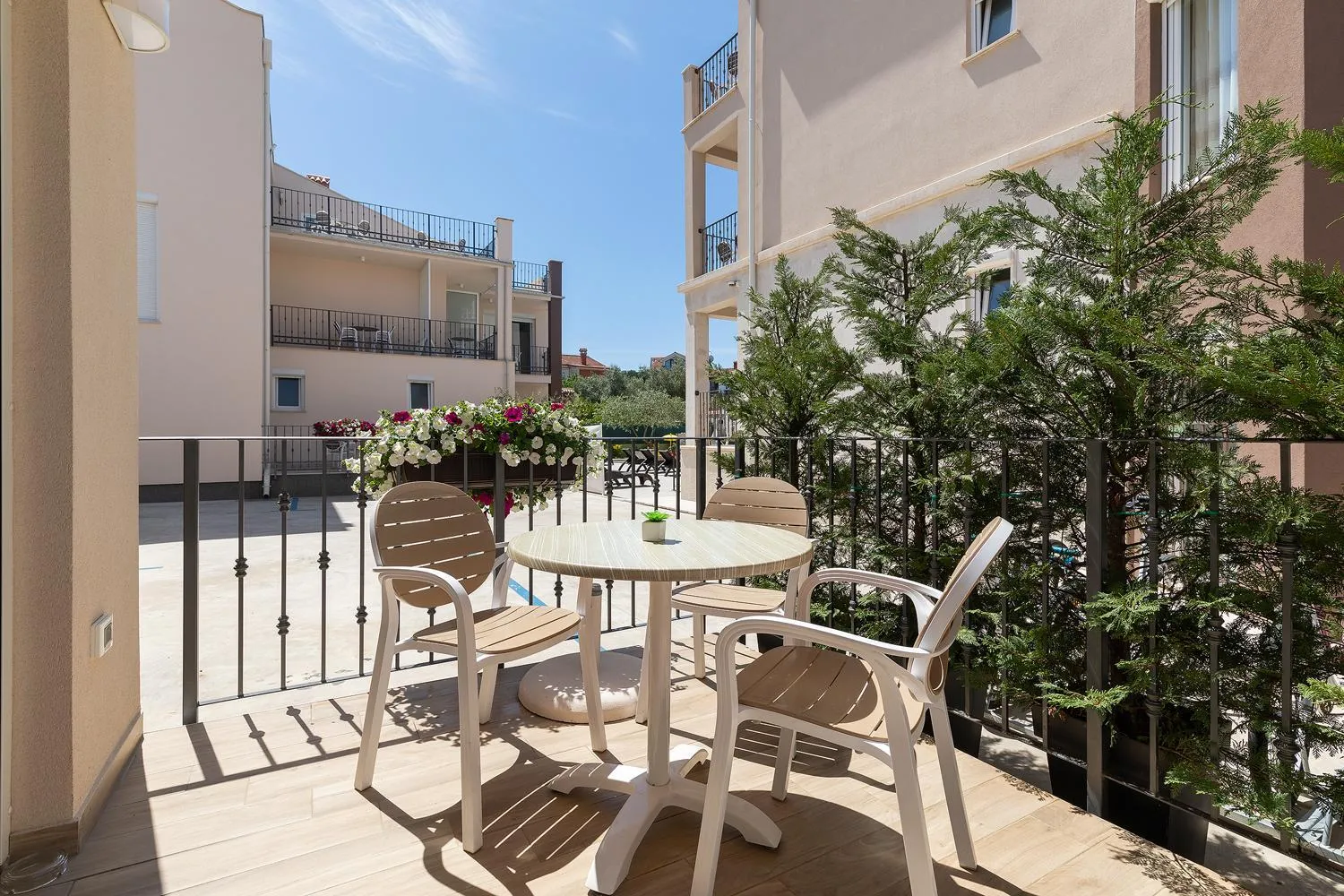 Balcony/Terrace in Apartments Villa Nina