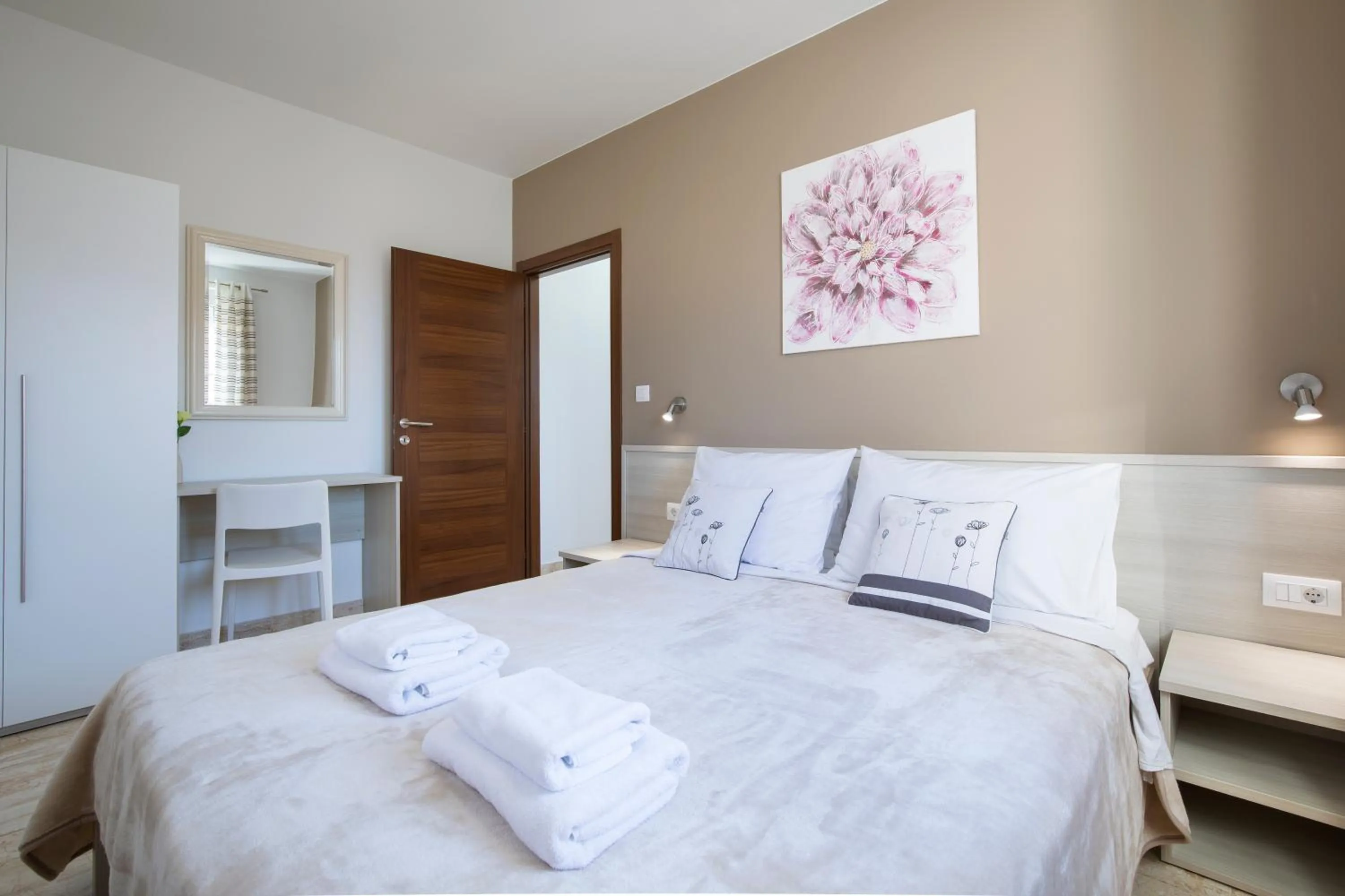 Bed in Apartments Villa Nina