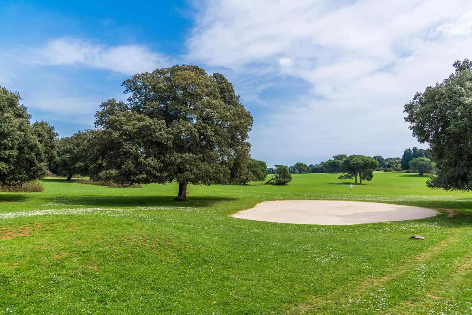Golfcourse in Apartments Villa Nina
