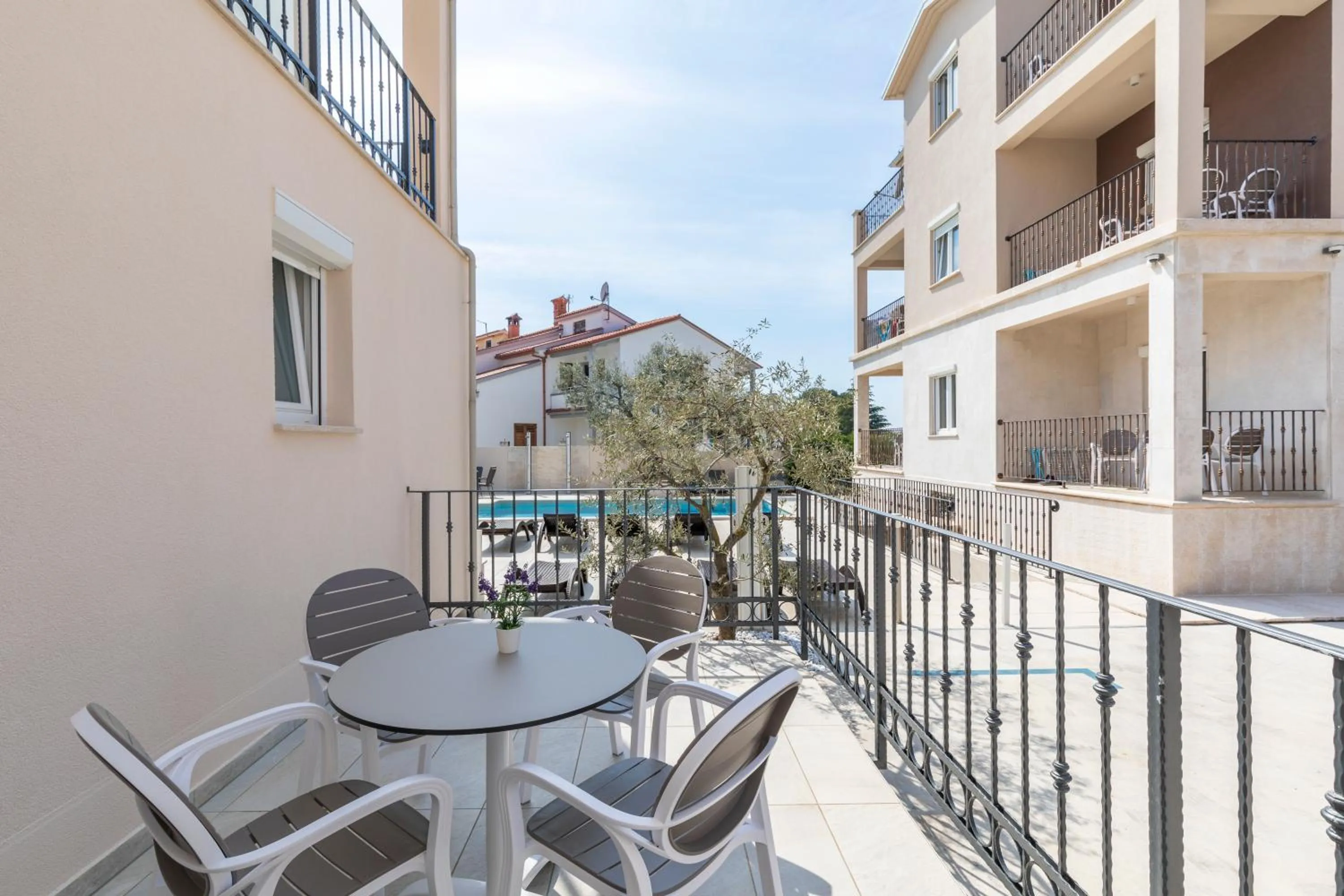 Balcony/Terrace in Apartments Villa Nina