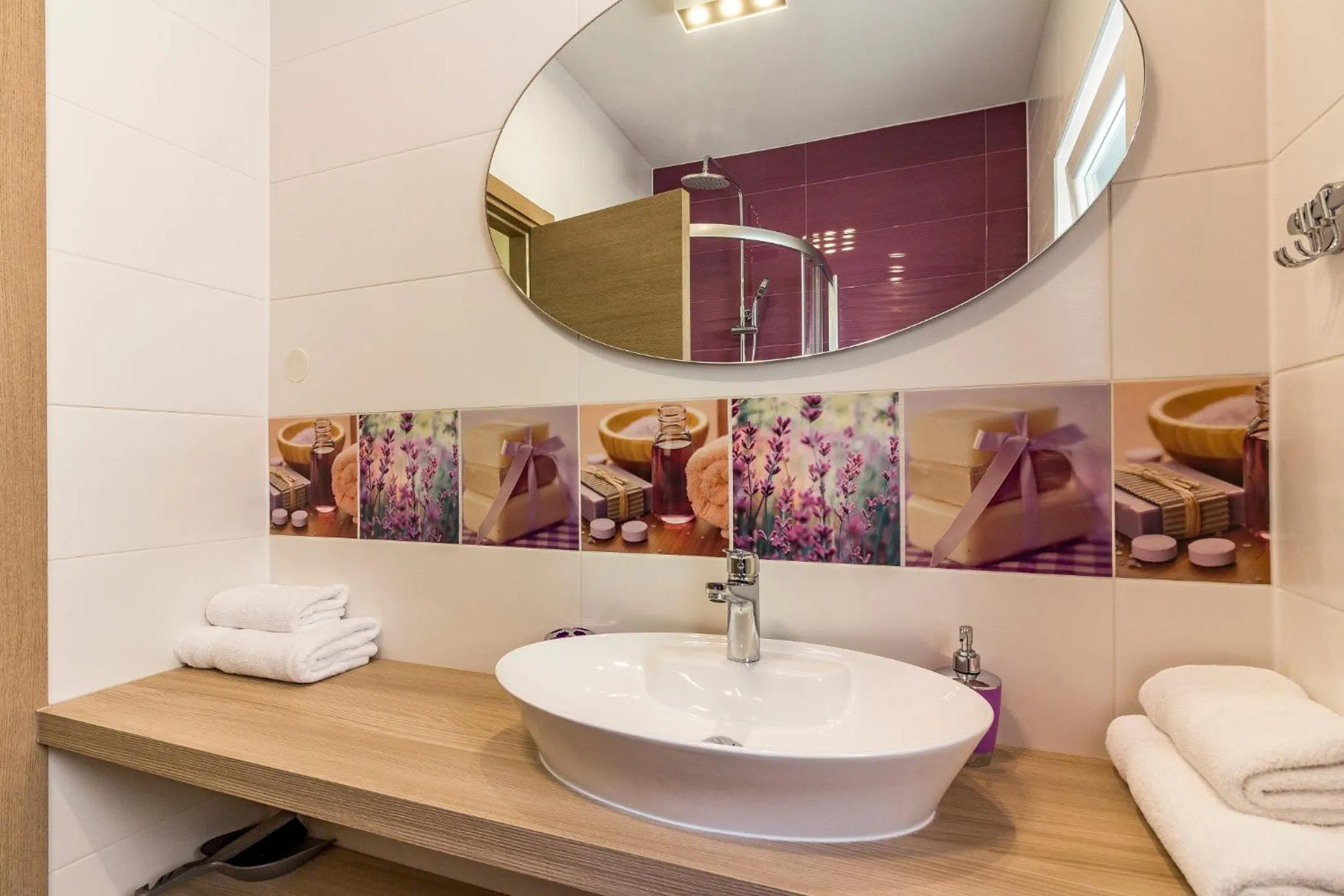 Shower in Apartments Villa Nina