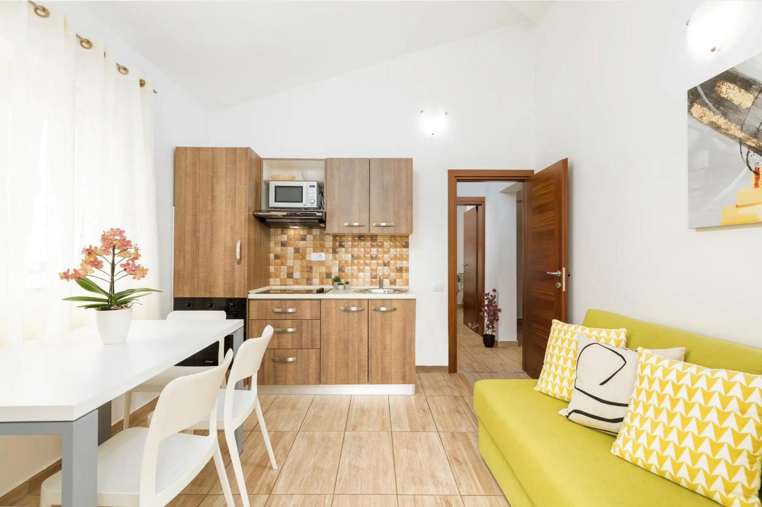 Kitchen or kitchenette in Apartments Villa Nina