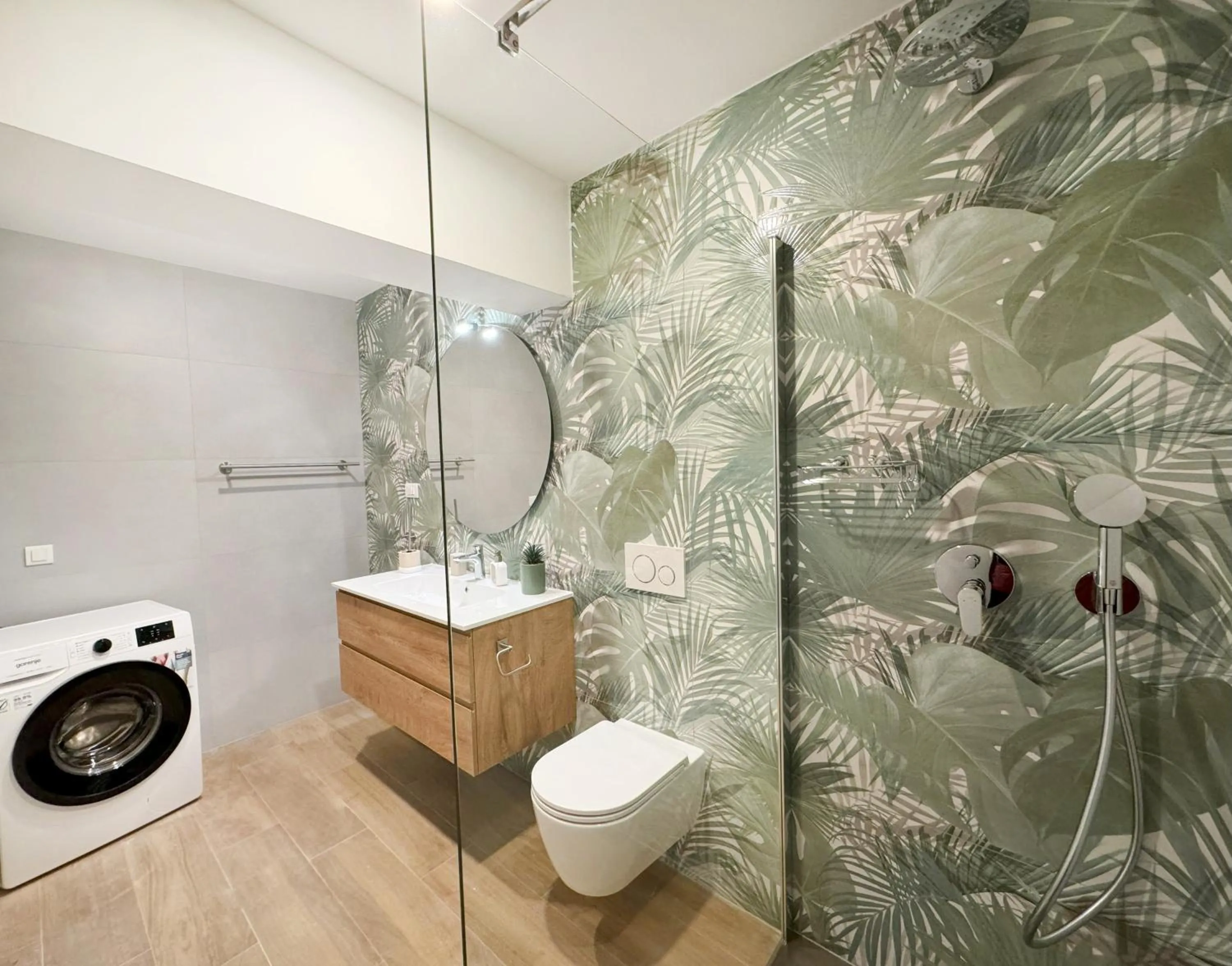 Shower in Apartments Villa Nina