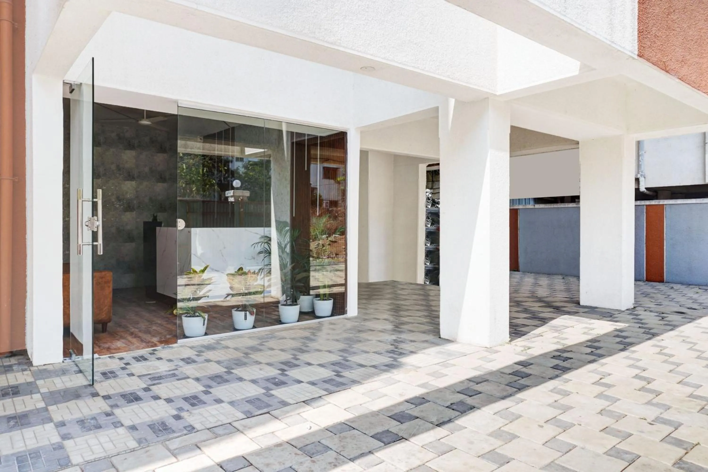 Facade/entrance in Super Aarambh Exotica