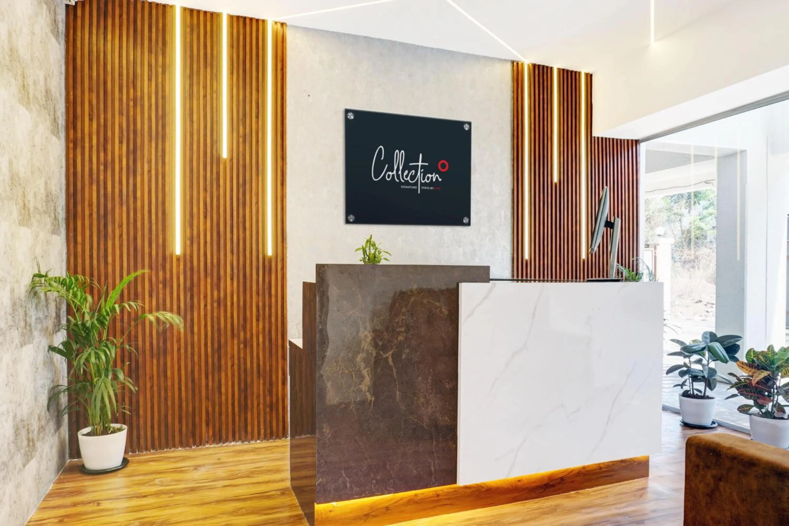 Lobby or reception in Super Aarambh Exotica