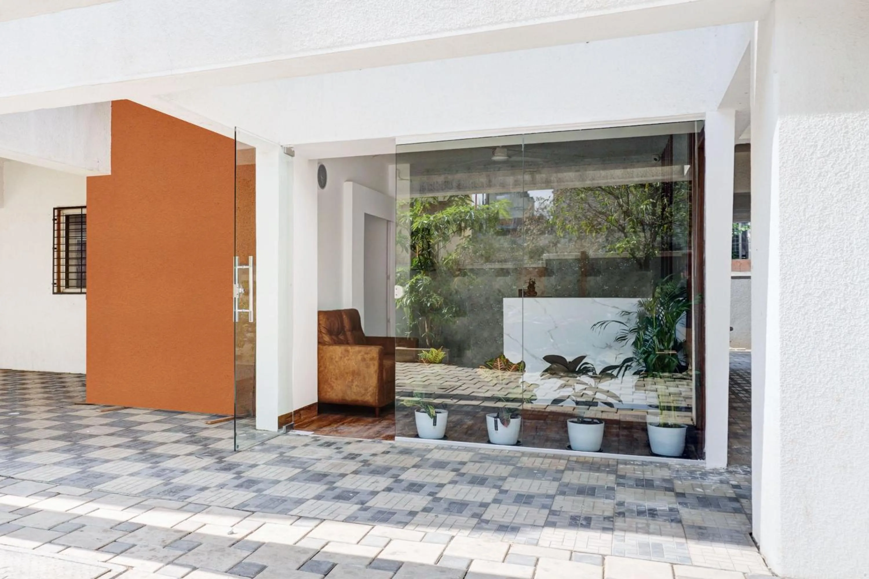 Facade/entrance in Super Aarambh Exotica