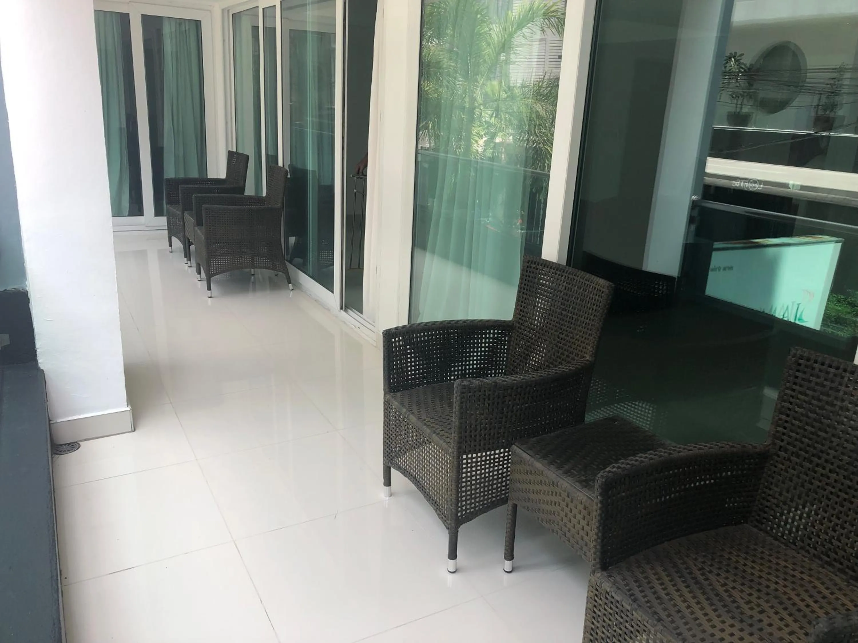 Balcony/Terrace in Siam Palm Residence