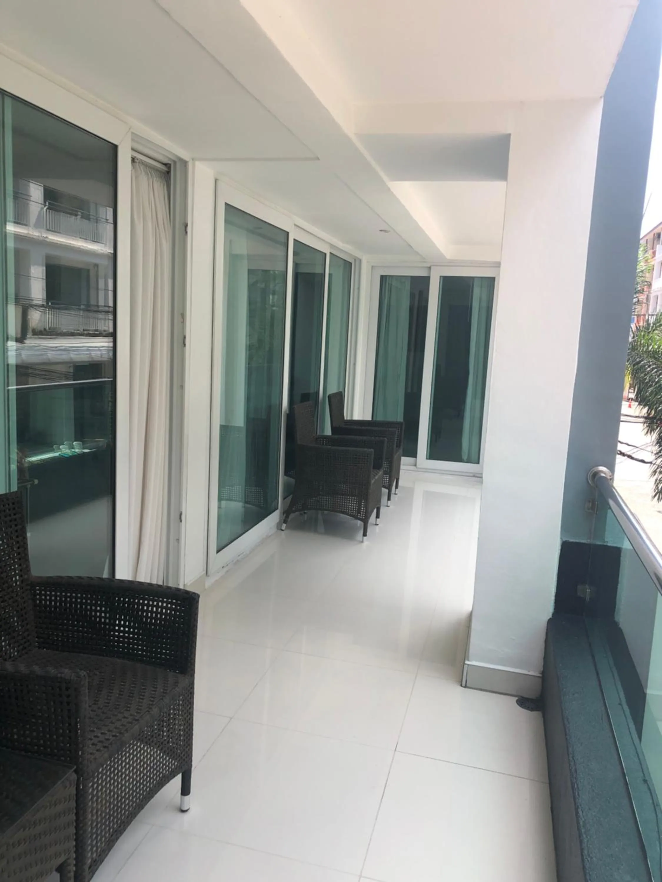Balcony/Terrace in Siam Palm Residence