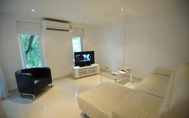 Seating area in Siam Palm Residence