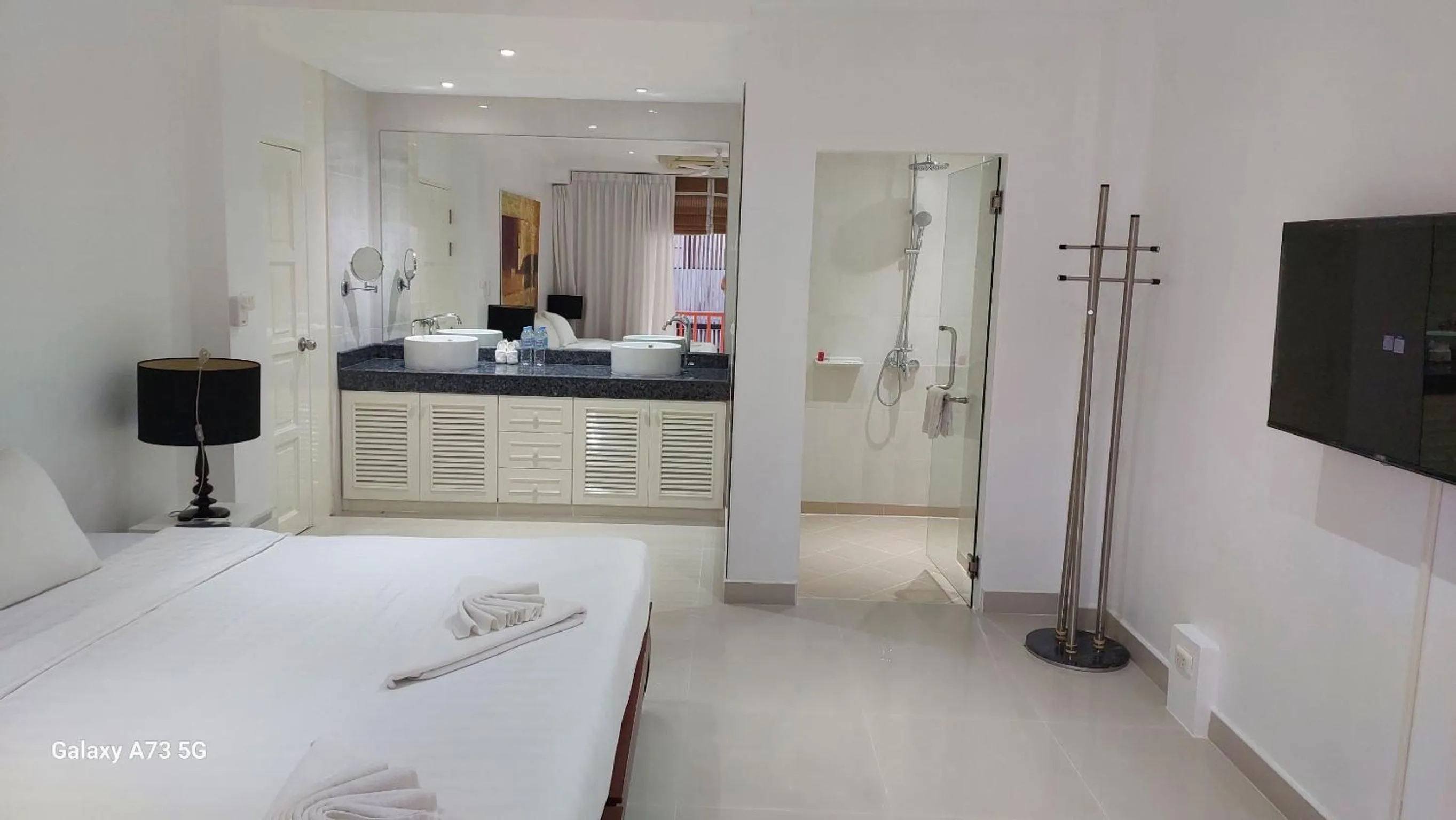 Bed in Siam Palm Residence