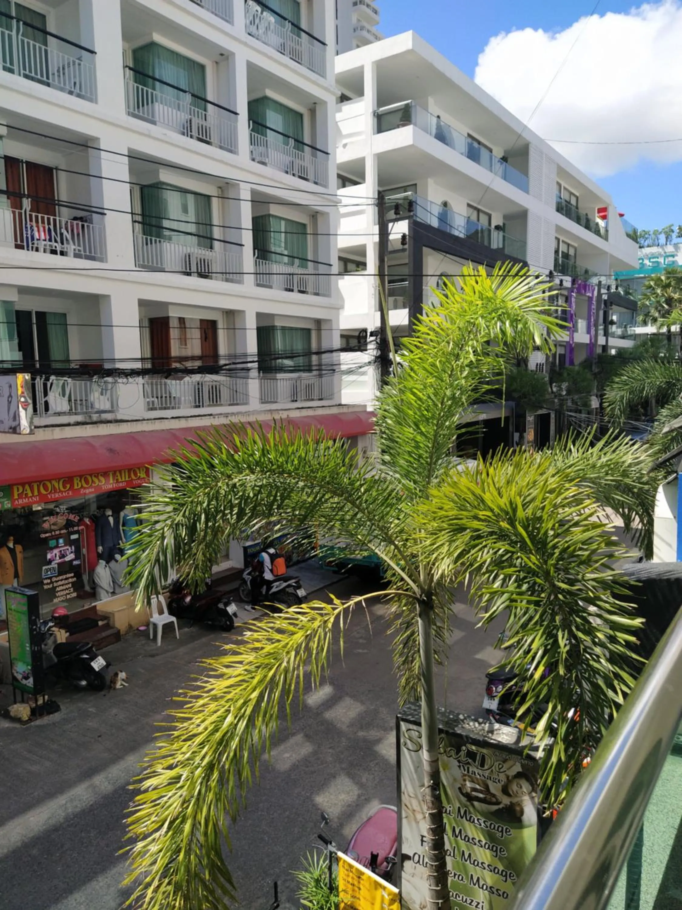 Balcony/Terrace in Siam Palm Residence