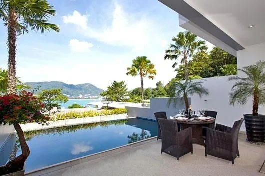 Pool view in Siam Palm Residence
