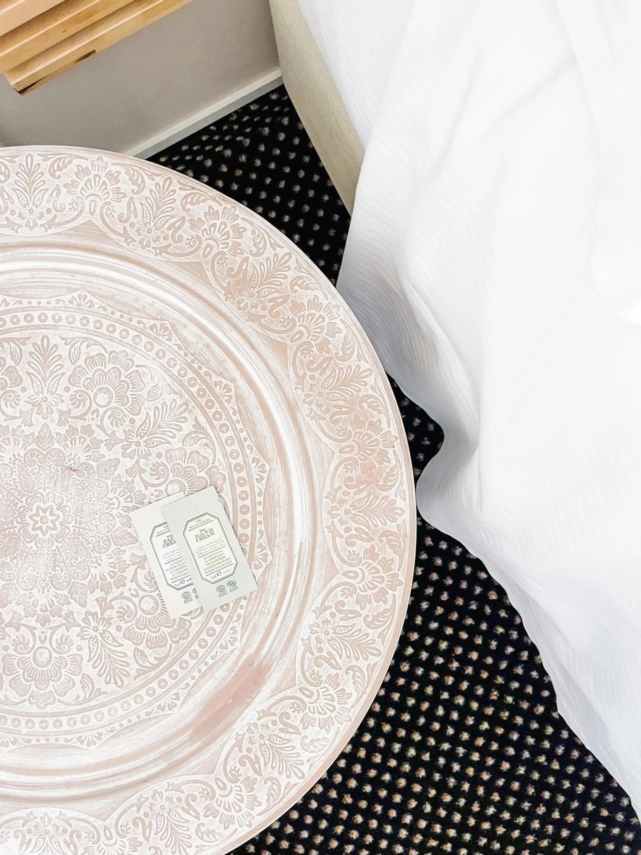 Decorative detail in Hotel Villa Rosa Riviera