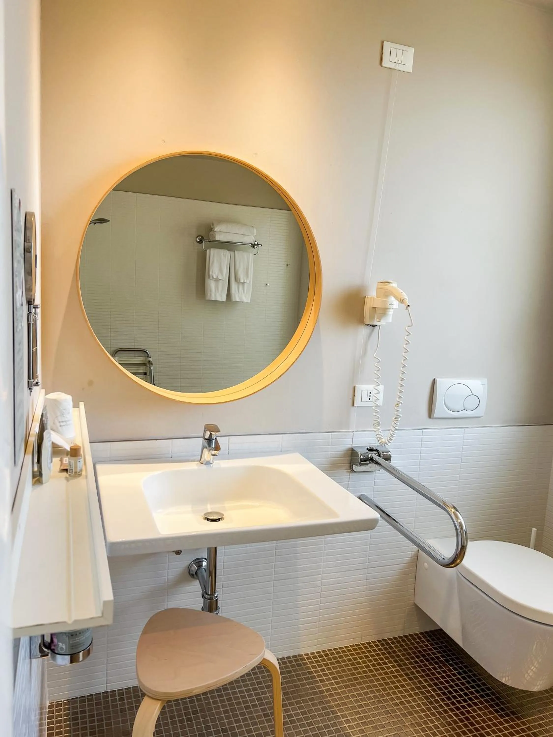 Bathroom in Hotel Villa Rosa Riviera