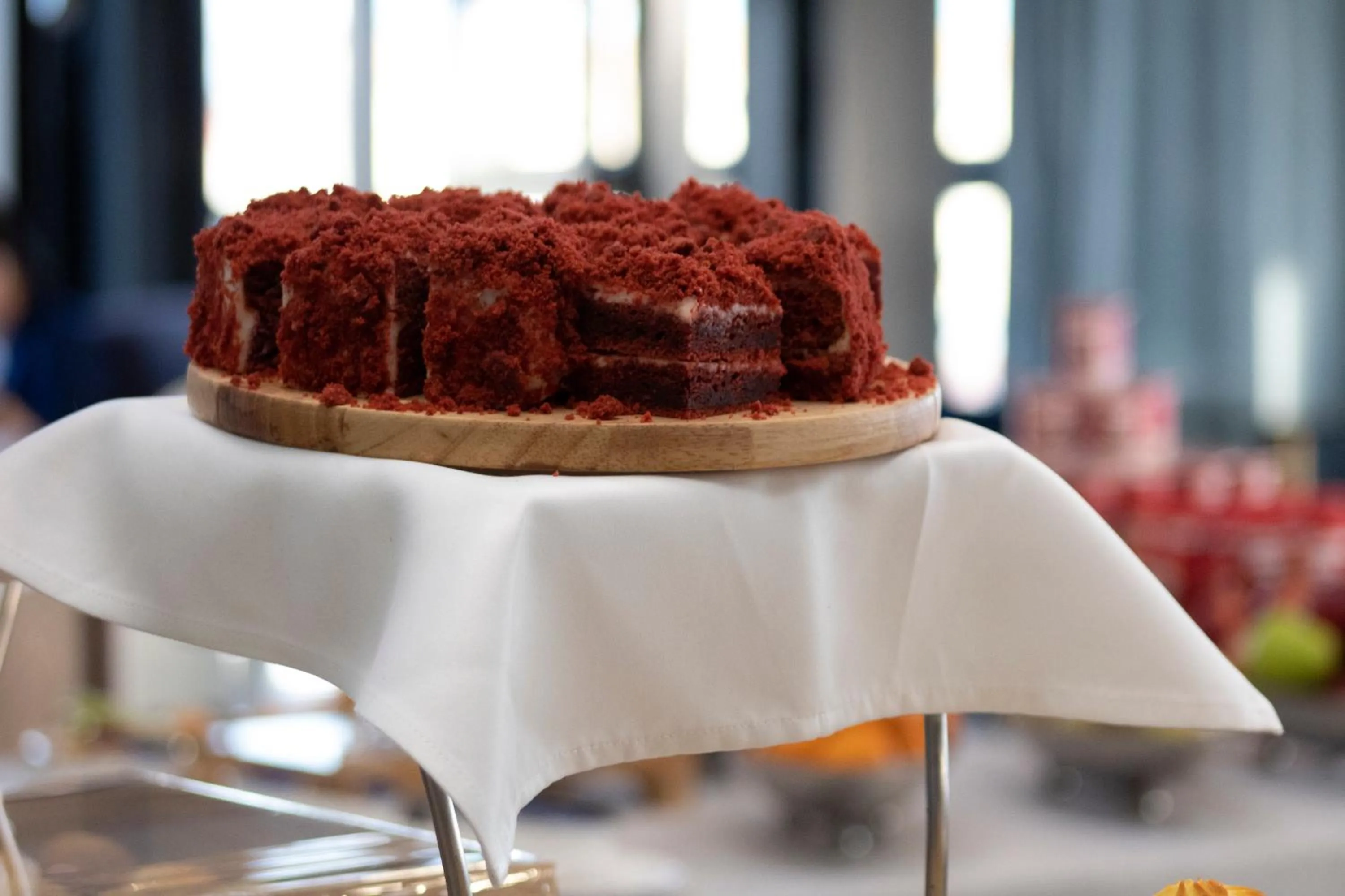 Buffet breakfast in Orient Hotel Bishkek