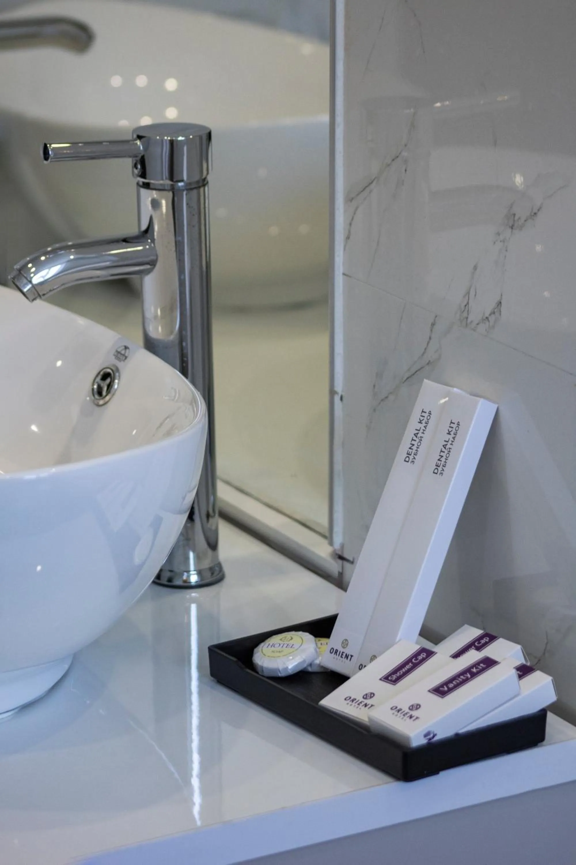 Bathroom in Orient Hotel Bishkek