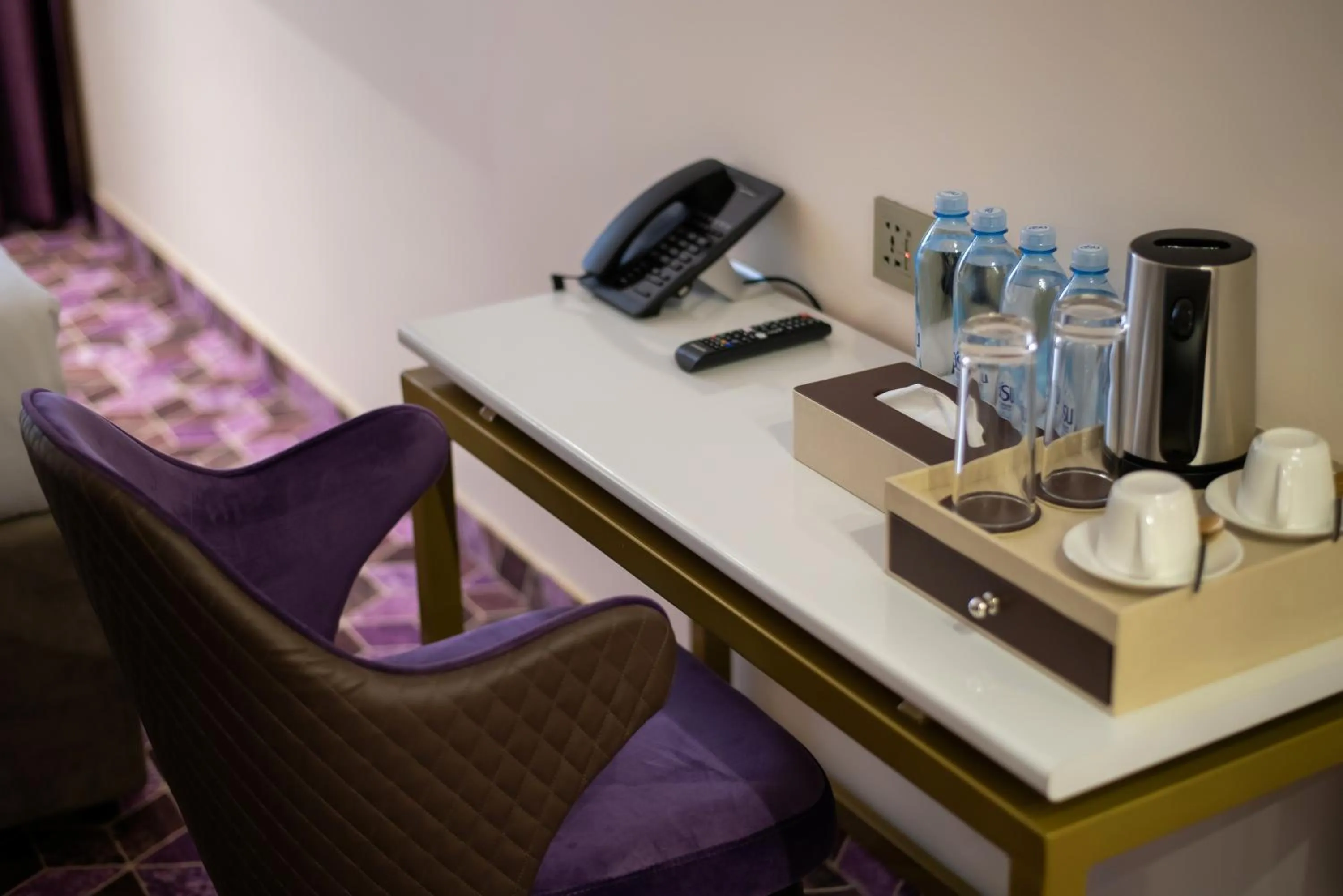 Coffee/tea facilities in Orient Hotel Bishkek