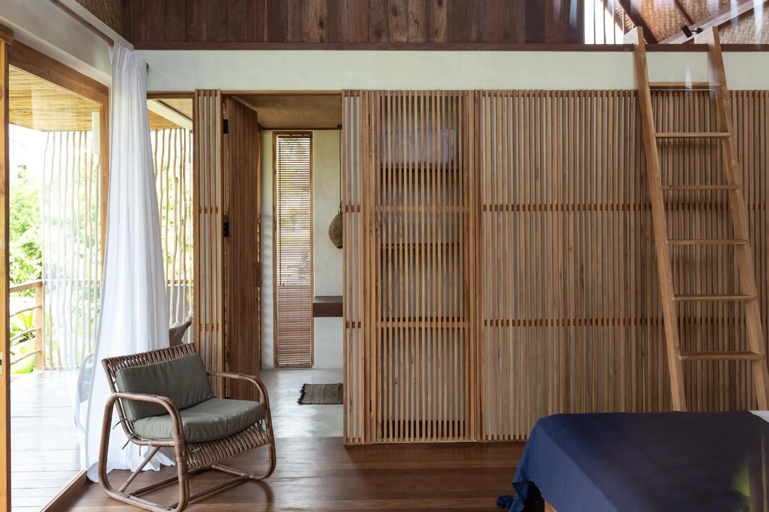Seating area in Las Lunas Villas Canggu
