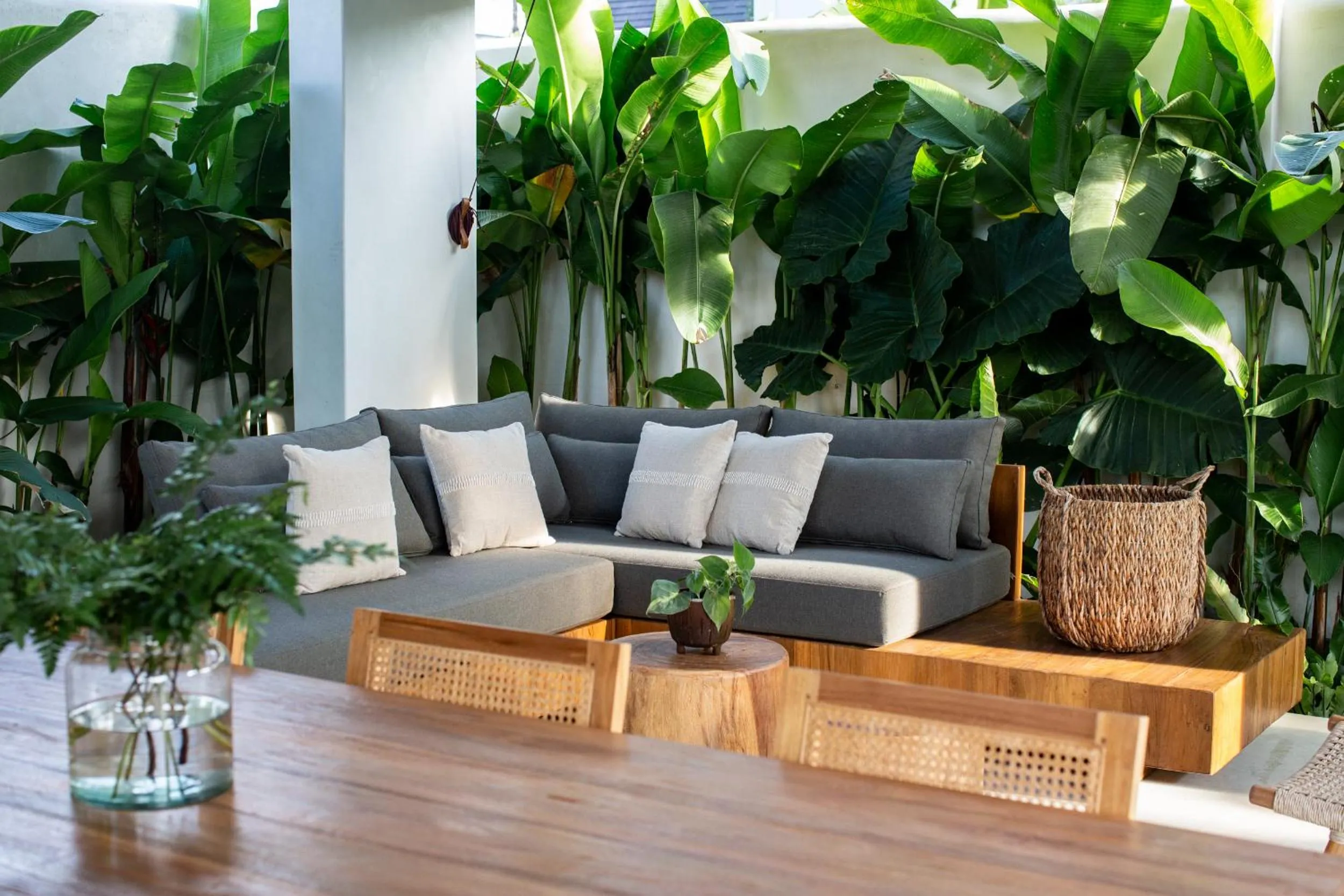 Living room in Las Lunas Villas Canggu