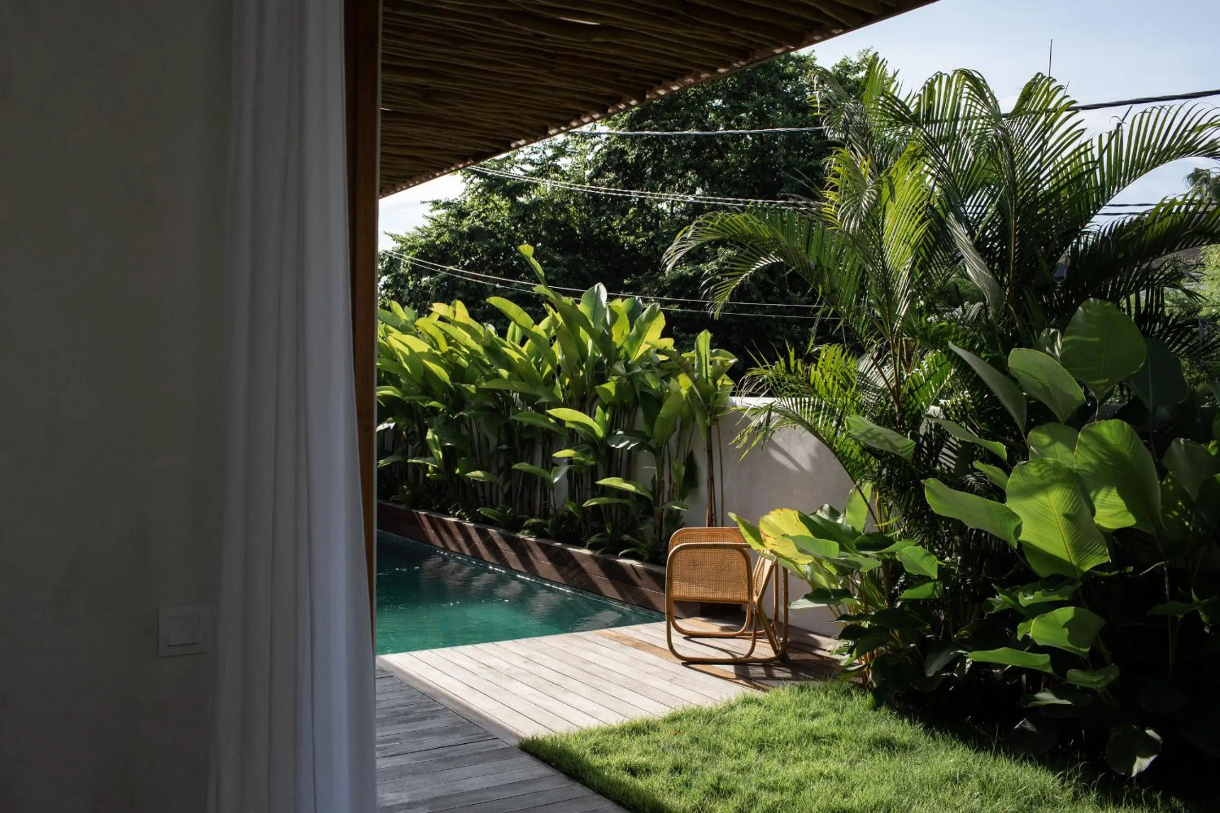 Garden in Las Lunas Villas Canggu