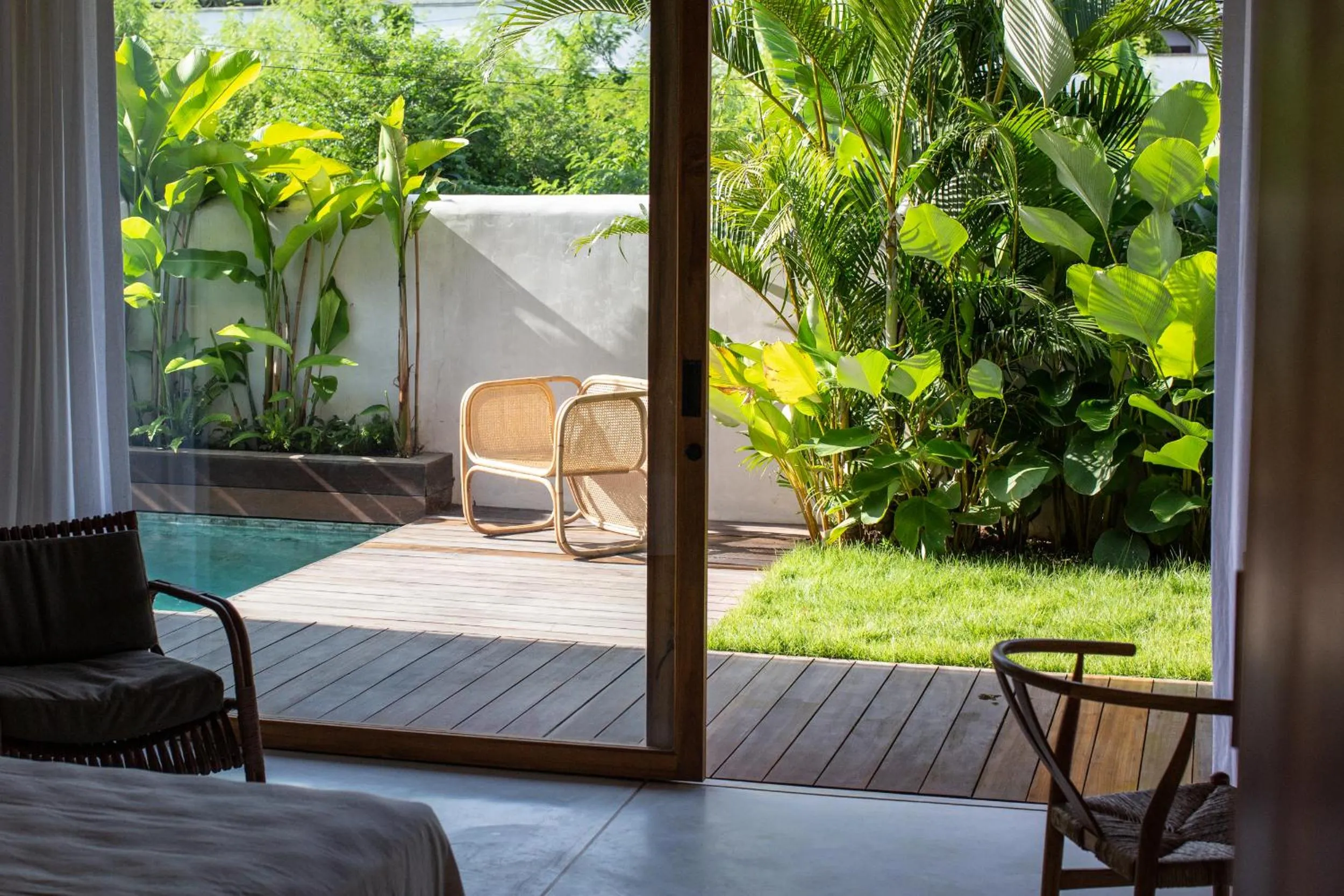 Bedroom in Las Lunas Villas Canggu