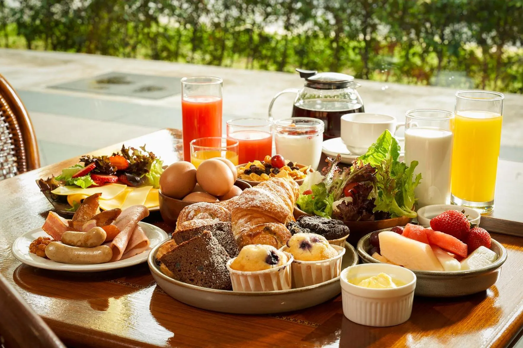 Breakfast in Orchard Grand Court