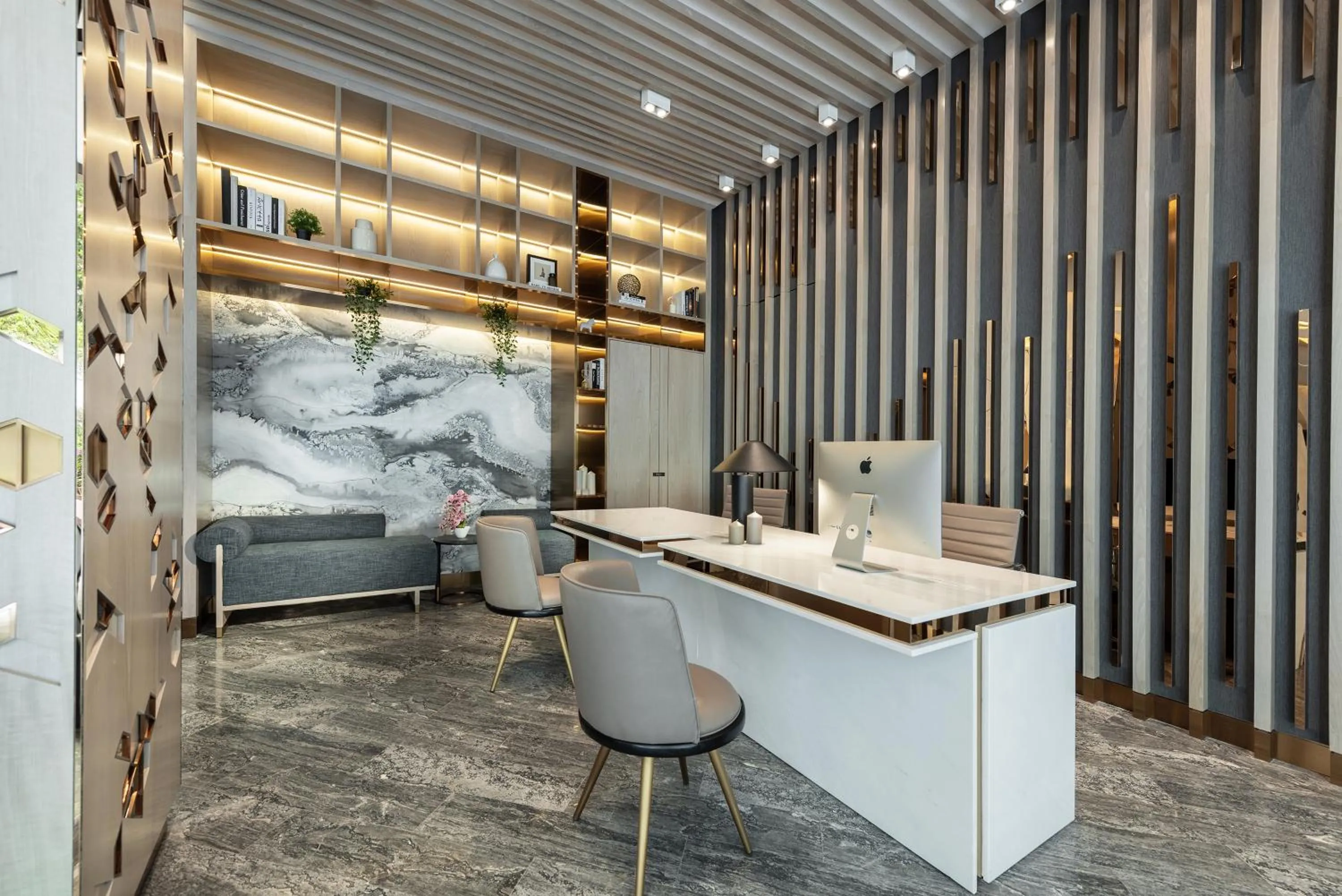 Lobby or reception in Orchard Grand Court