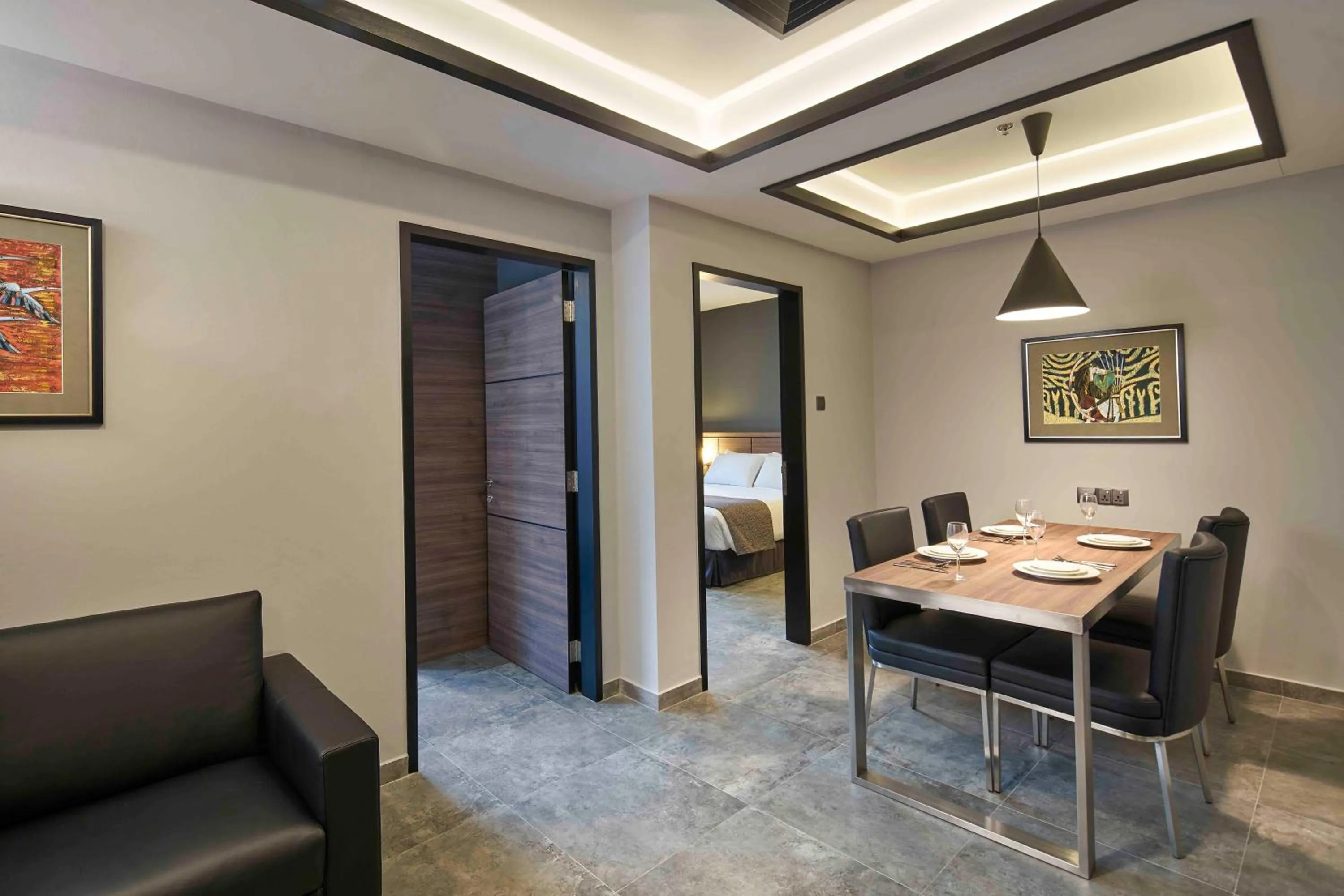 Dining area in Orchard Grand Court