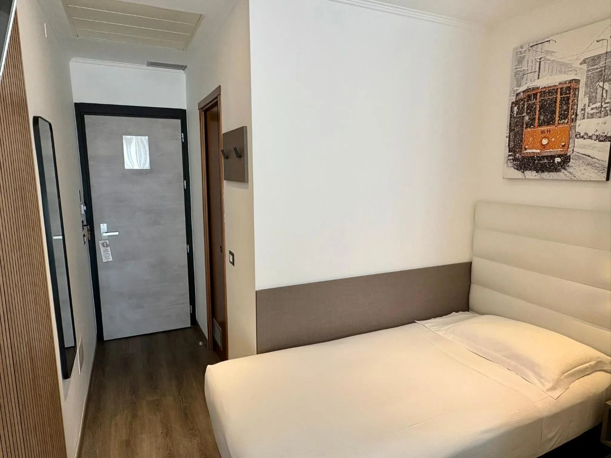 Bed in Hotel Perugino