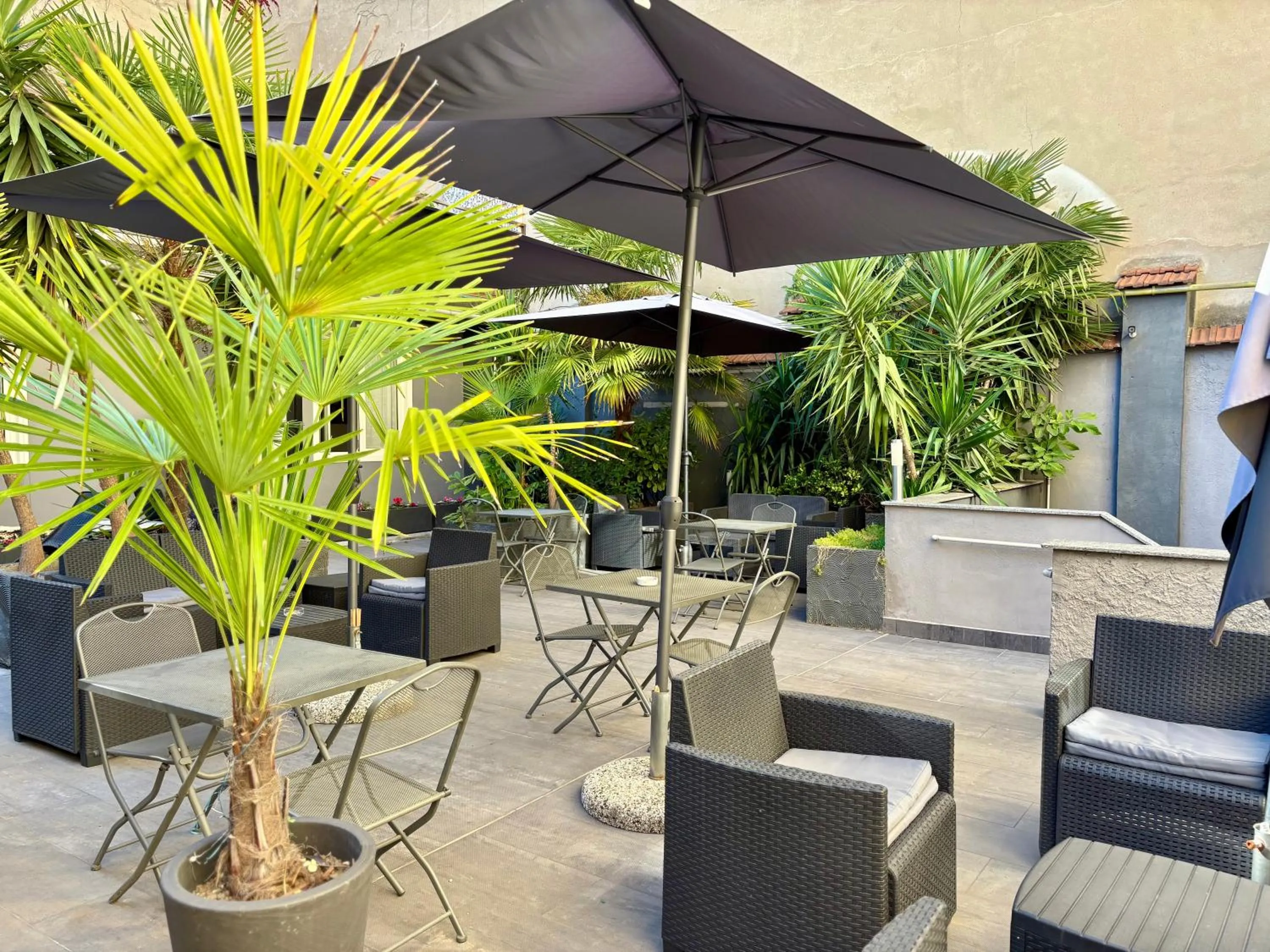 Garden in Hotel Perugino