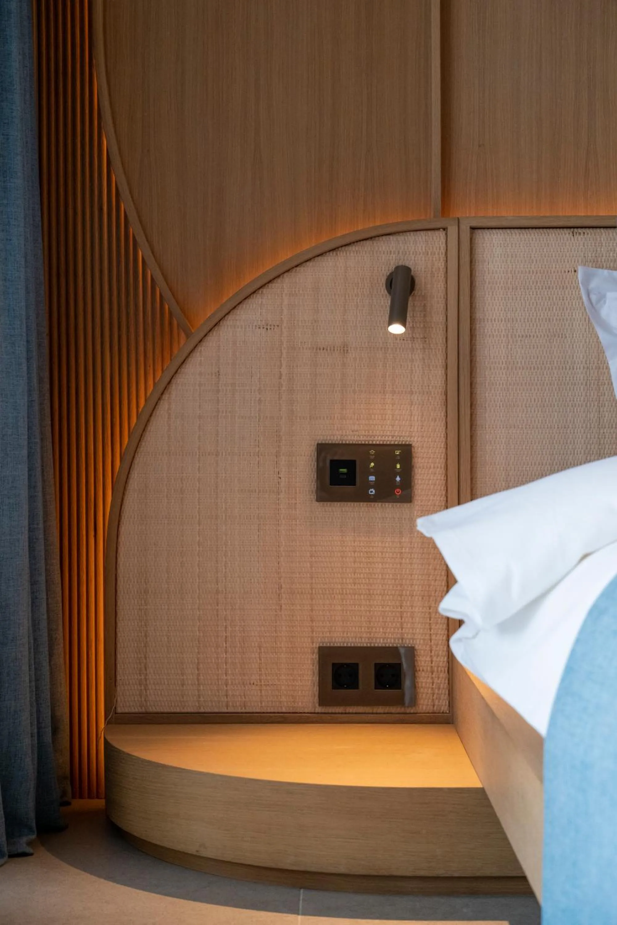 Bed in İnemare Hotel