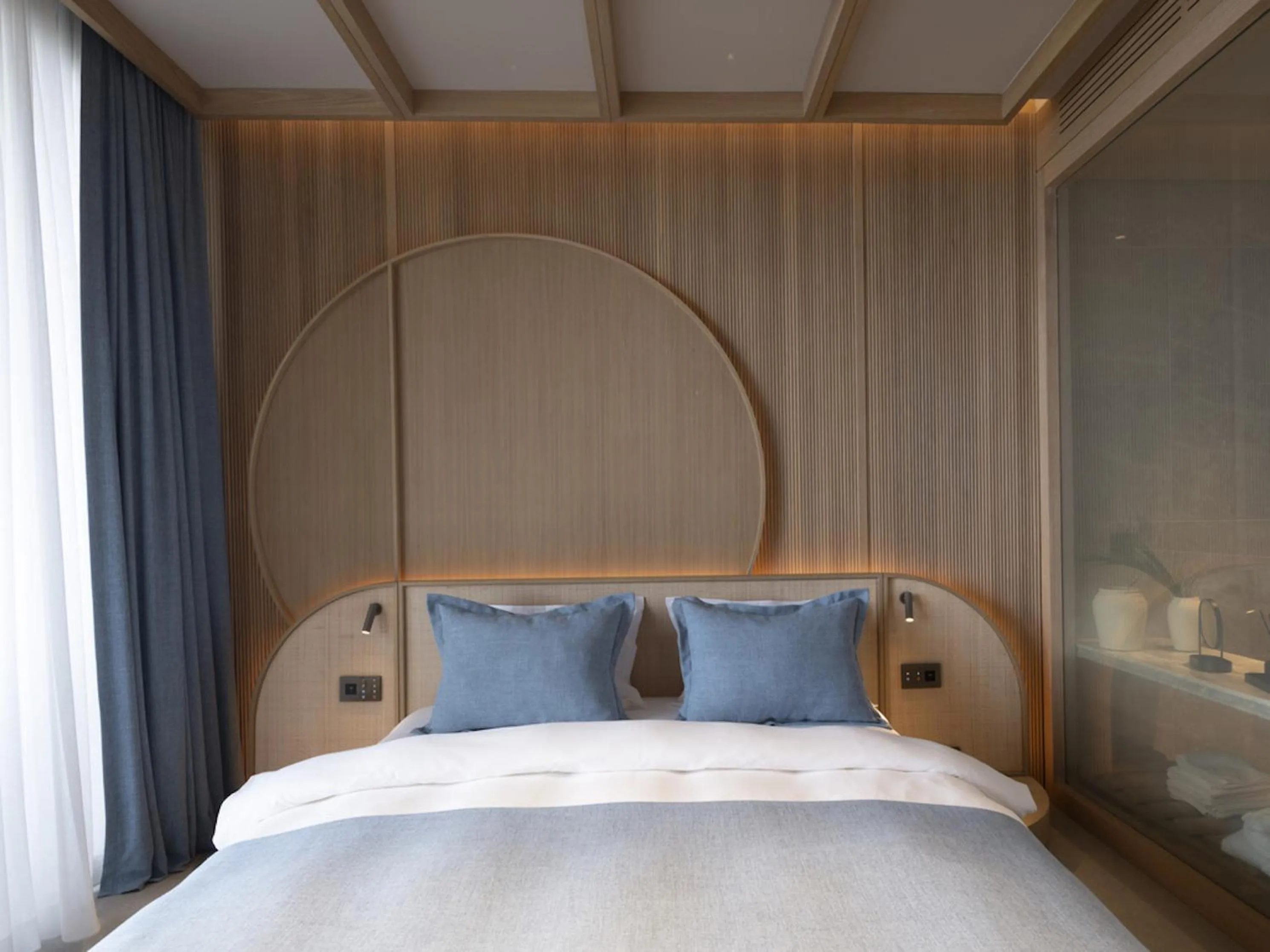 Bed in İnemare Hotel