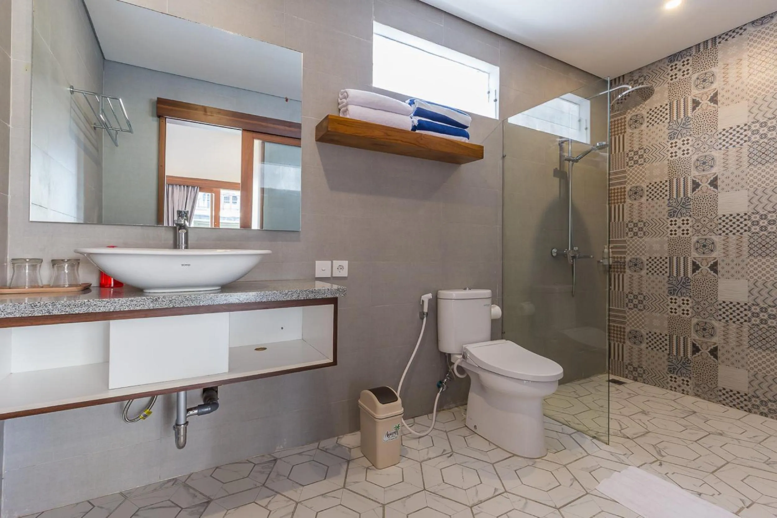 Bathroom in Ayuna Suites Canggu