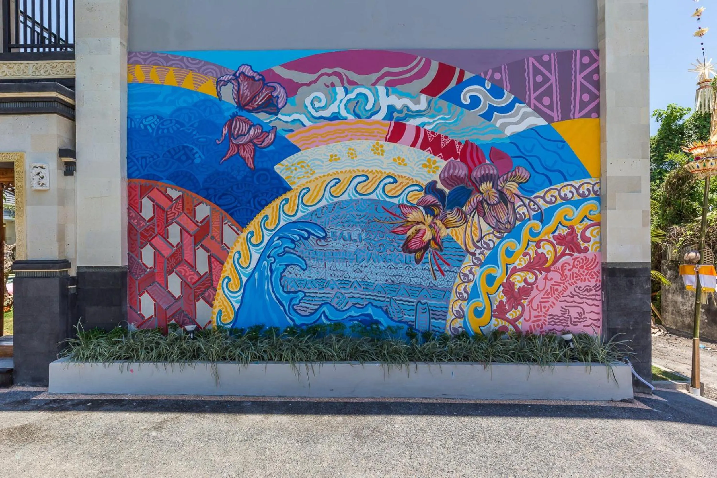 Property building in Ayuna Suites Canggu