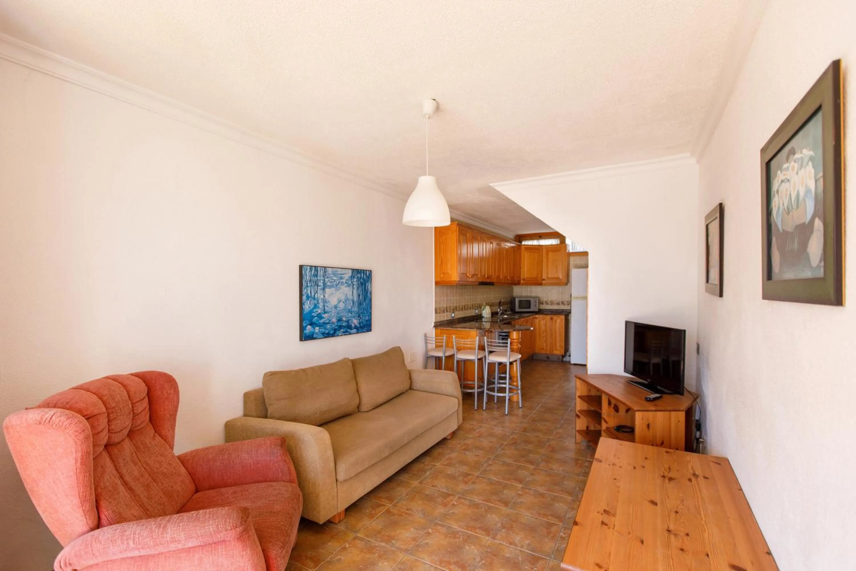 Living room, Seating Area in Las Brisas