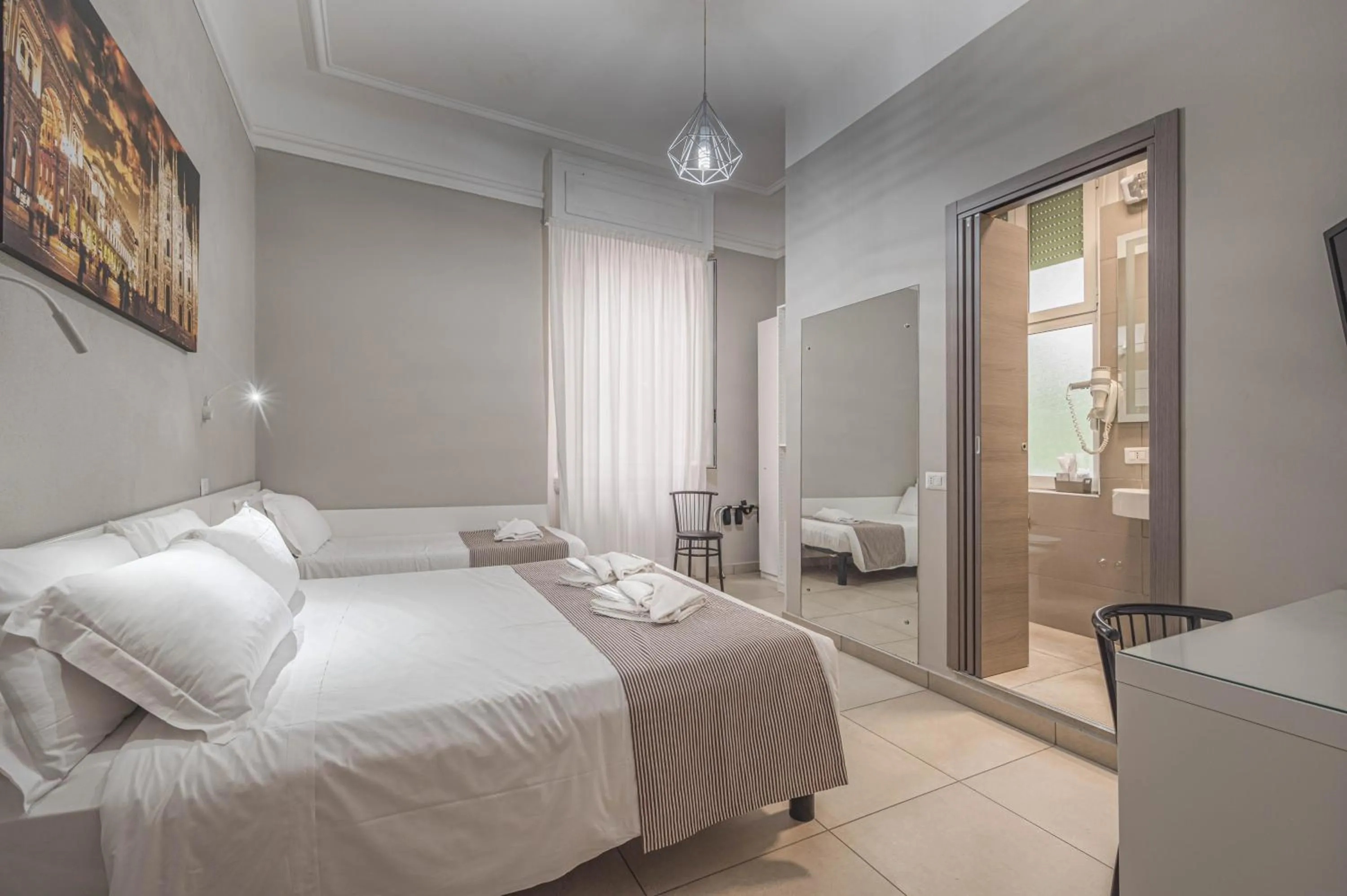 Bed in Hotel Bogart Milano