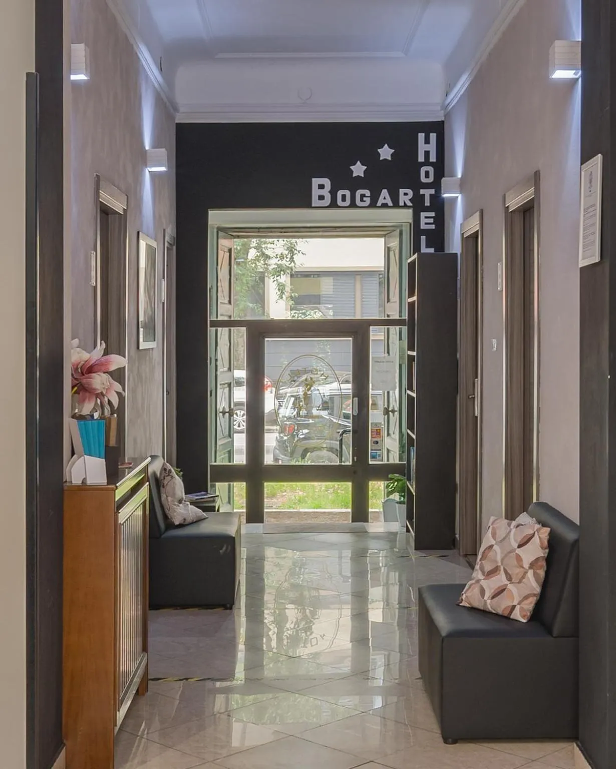 Living room in Hotel Bogart Milano